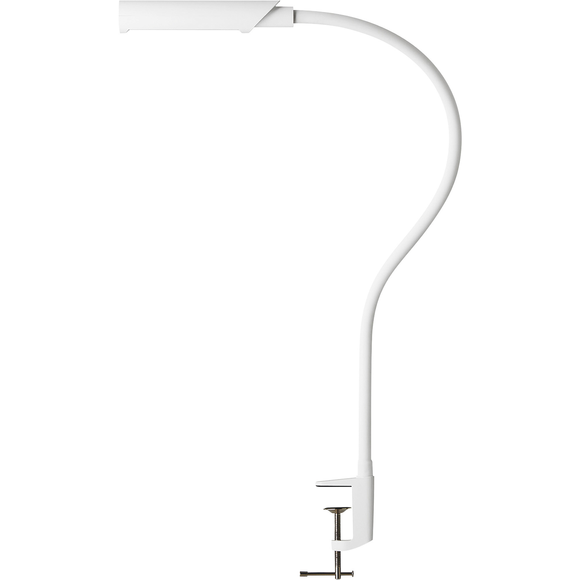 Reliable UberLight Flex Task Light with Goose Neck and 9 Light Settings, White, Model 3100TL