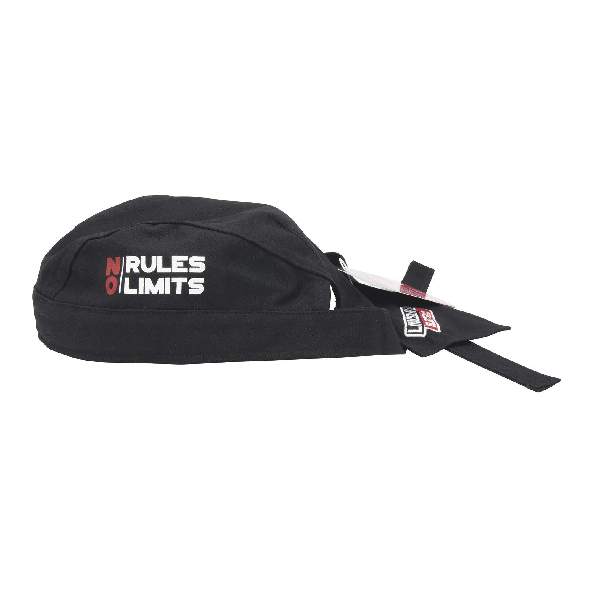 Lincoln Electric NO RULES NO LIMITS Welding Doo Rag, One Size Fits Most, Black, Model KH851