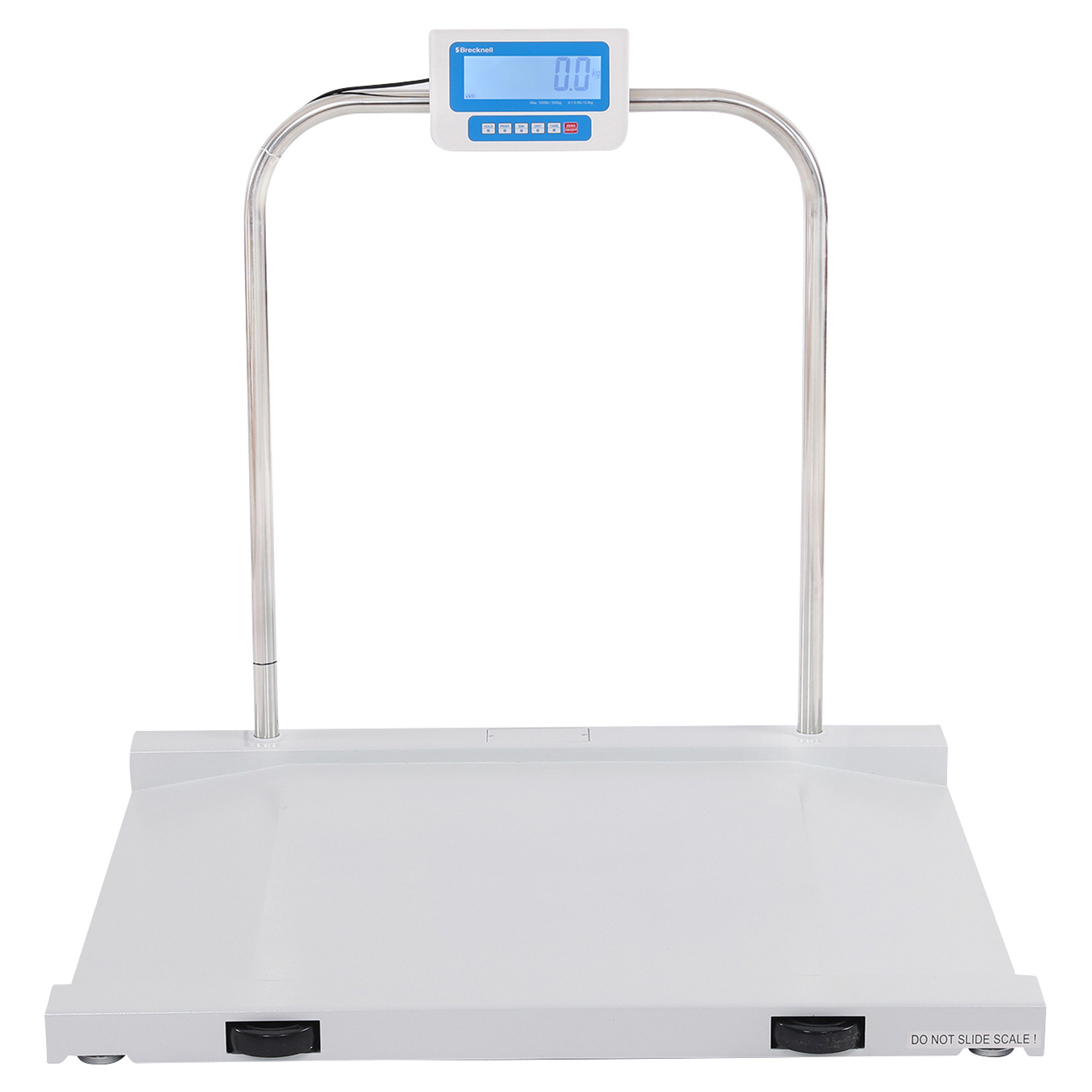 Brecknell Wheelchair Scale, 1000-Lb. Capacity, Model MS1000-LCD