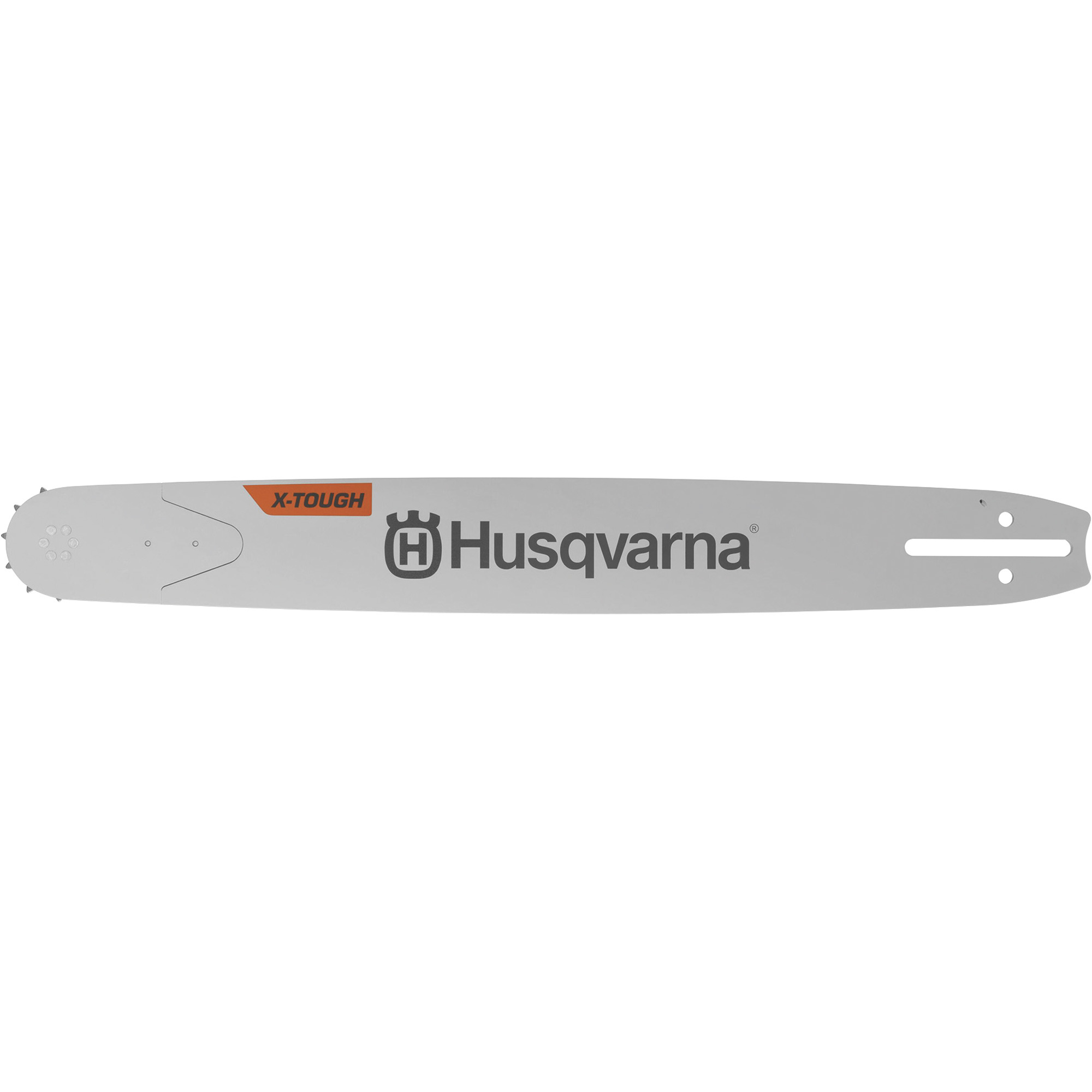 Husqvarna X-Tough RSN Chainsaw Guide Bar, 24Inch Bar Length, Model XTR380-84