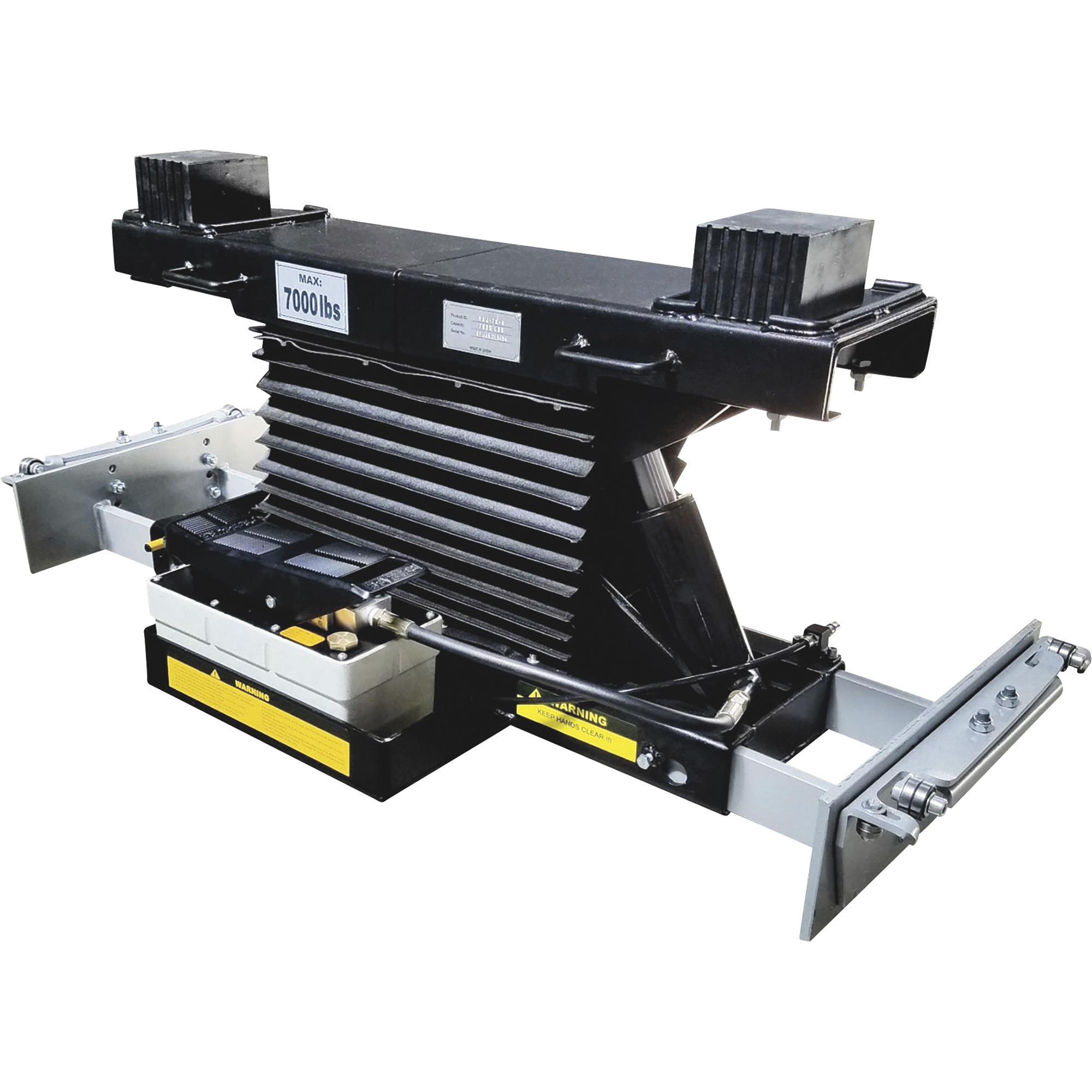 Ideal Low-Mount Rolling Air Jack, 7000-Lb. Capacity, Model RAJ-7K-L