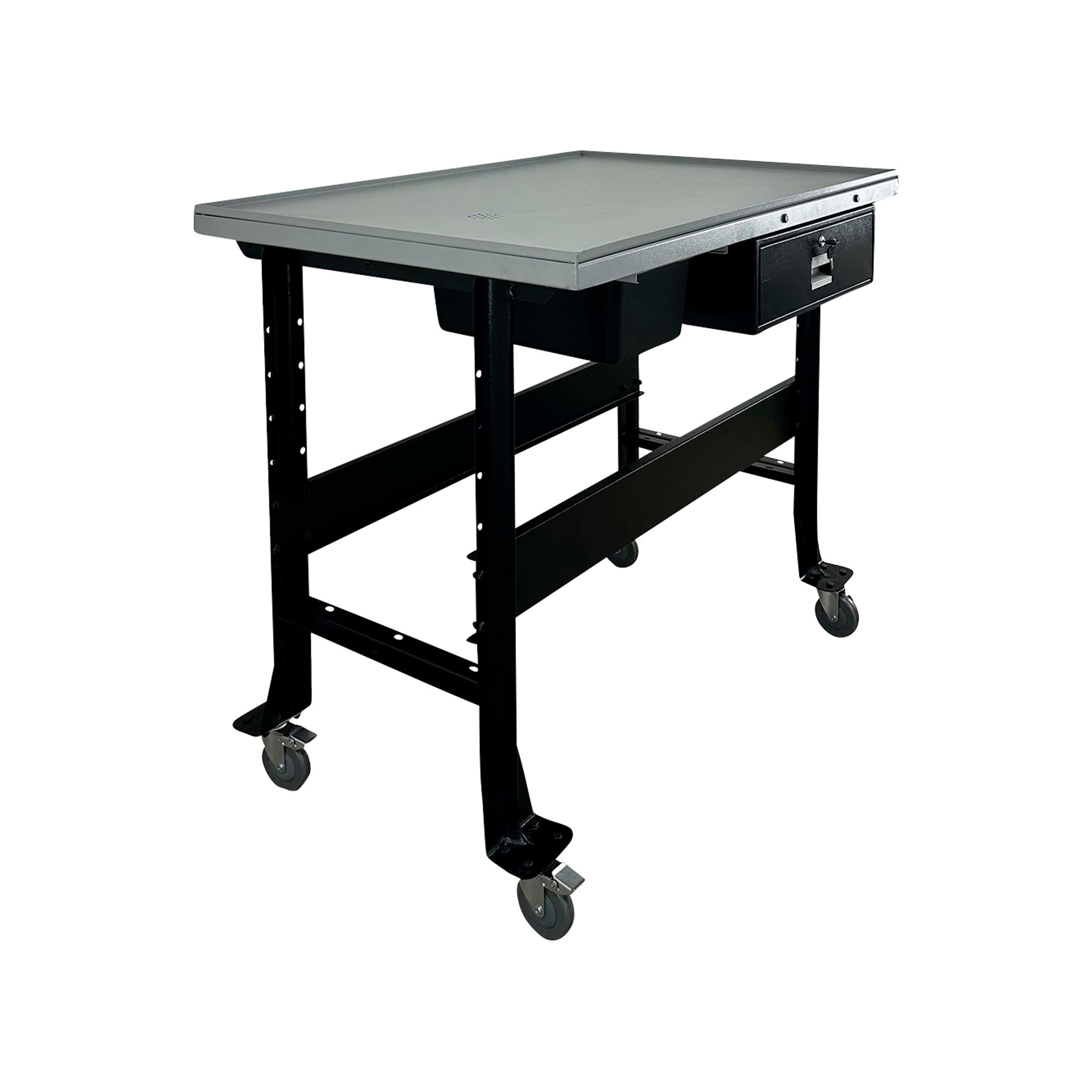 Ideal Premium Tear-Down Table, 1000-Lb. Capacity, Model PTDT-1000-BLK