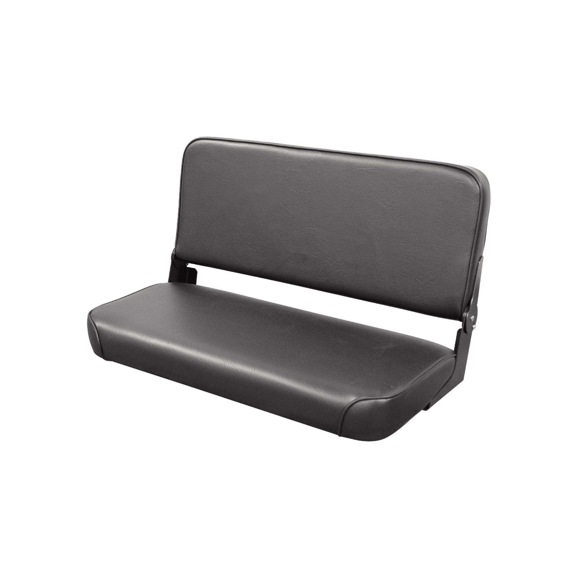 Wise Bench Seat with Folding Back â Black, Model WM1663