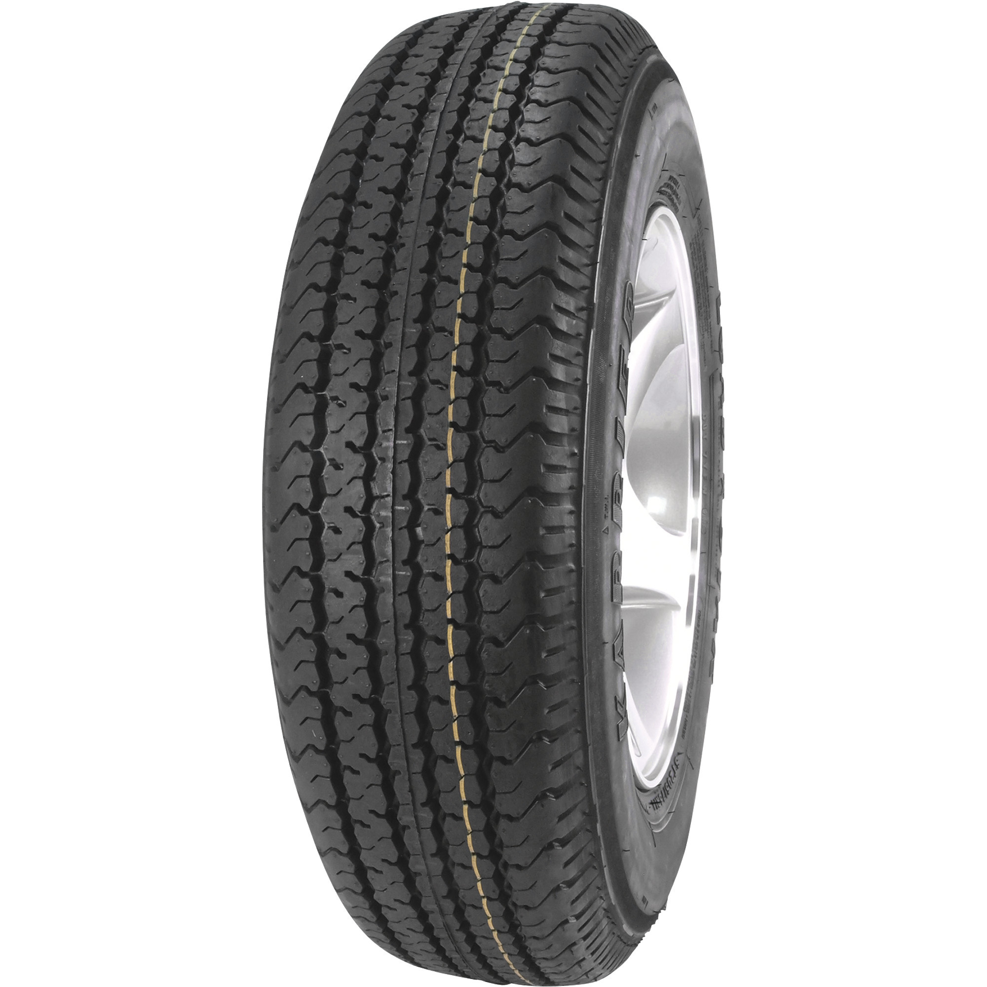 Kenda 15Inch Radial Replacement Trailer Tire -ST225/75R-15, Load Range C, Model 225R5C-I