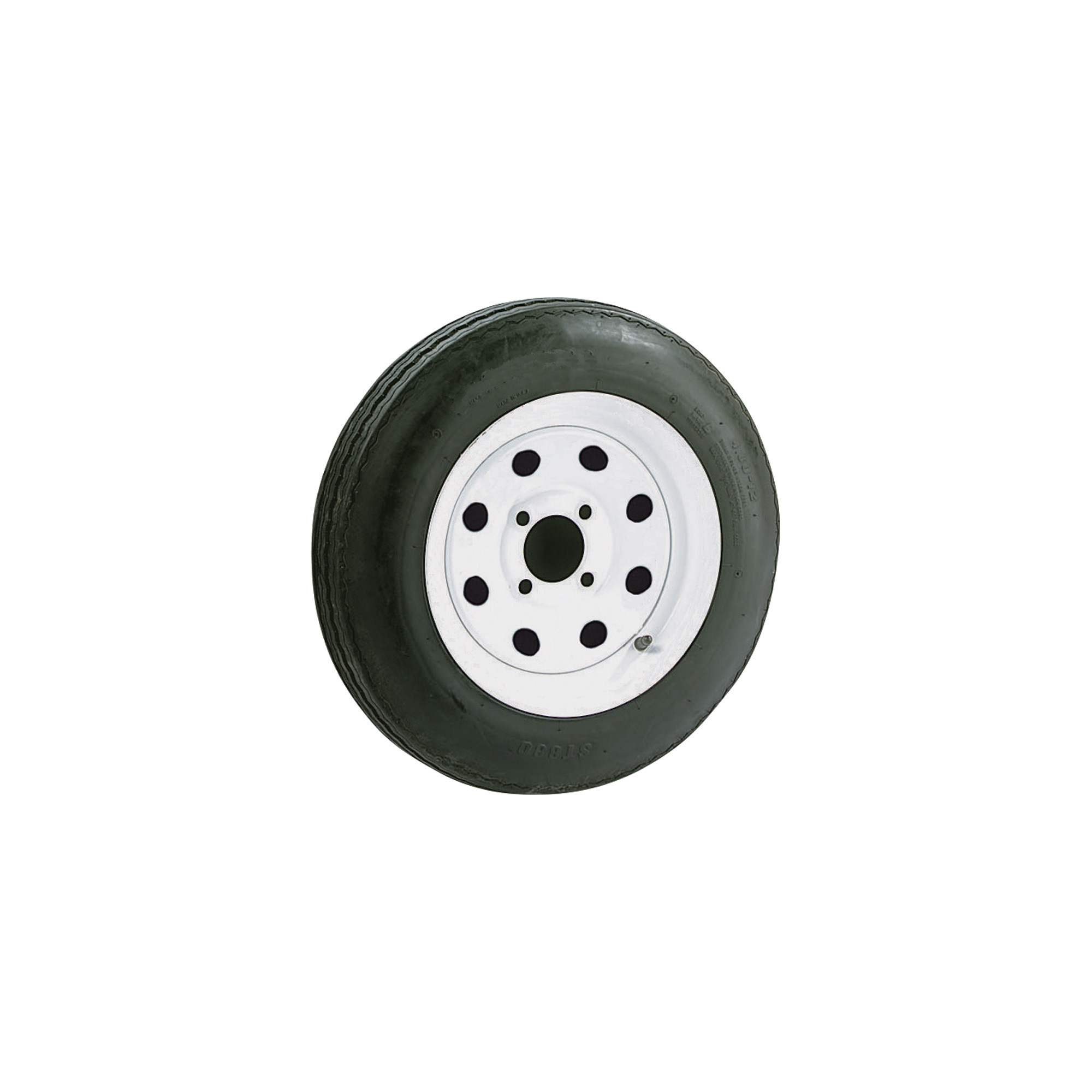 Martin Wheel Carrier Star 13Inch Bias-Ply Trailer Tire and Wheel Assembly â ST175/80D-13, 4-Hole, Load Range C, Model DM175D3C-4MMN