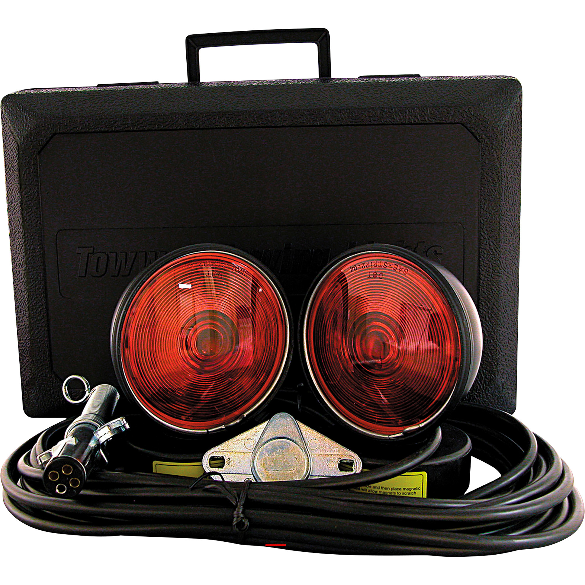 Buyers Products Heavy Duty Magnetic Incandescent Towing Lights, Model TL257M
