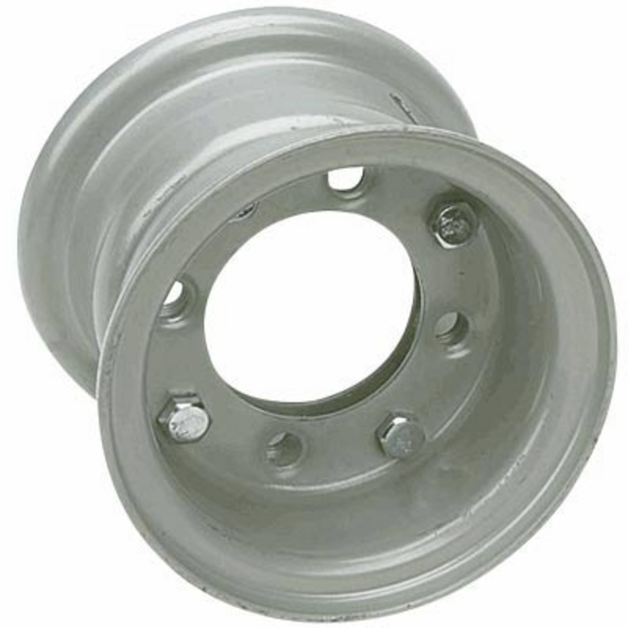 2-Piece, 4 Hole Split Tire Rim â 5Inch Diameter