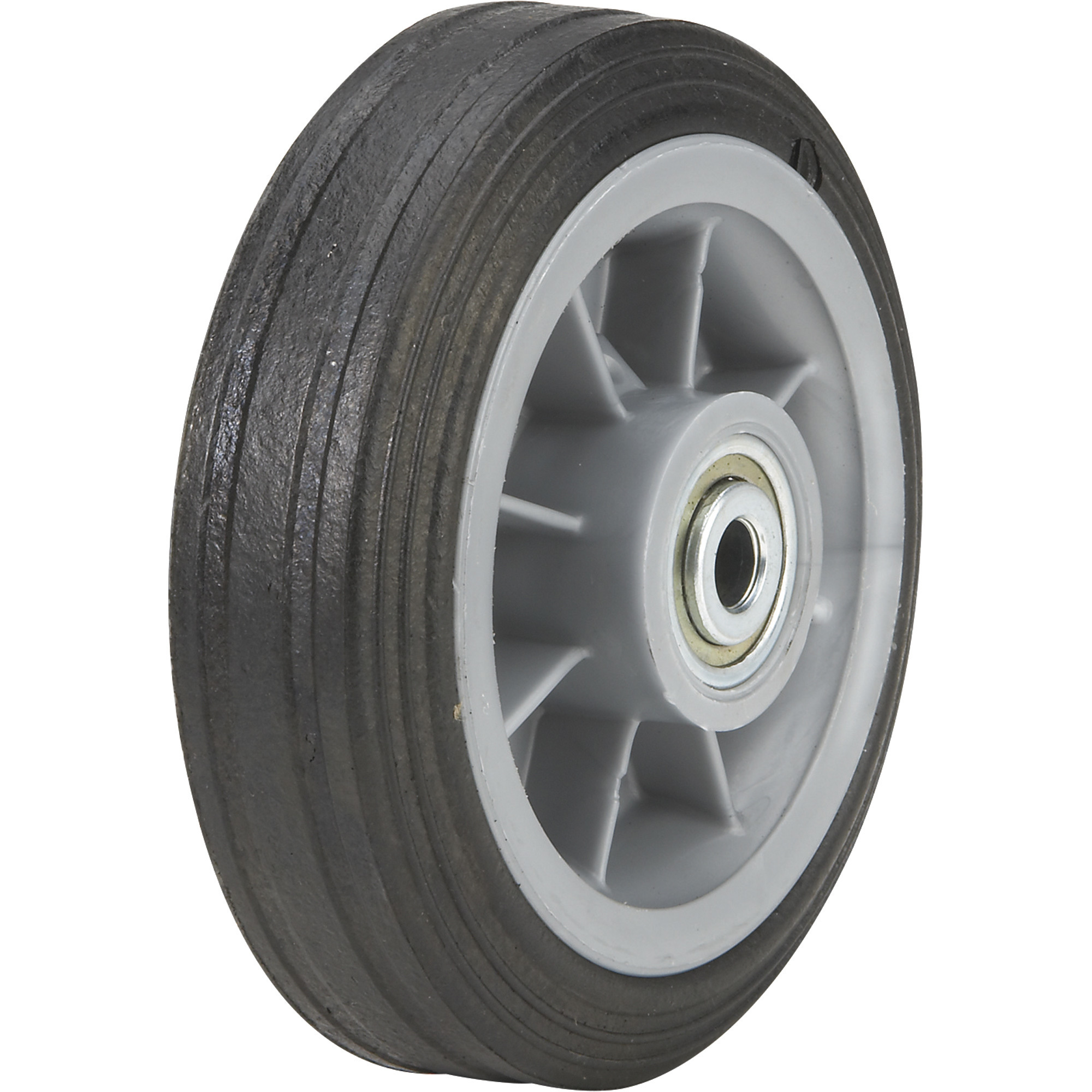 Martin Flat-Free Solid Rubber Tire and Poly Wheel â 6 x 1.50 Tire, Model ZP61RT-325