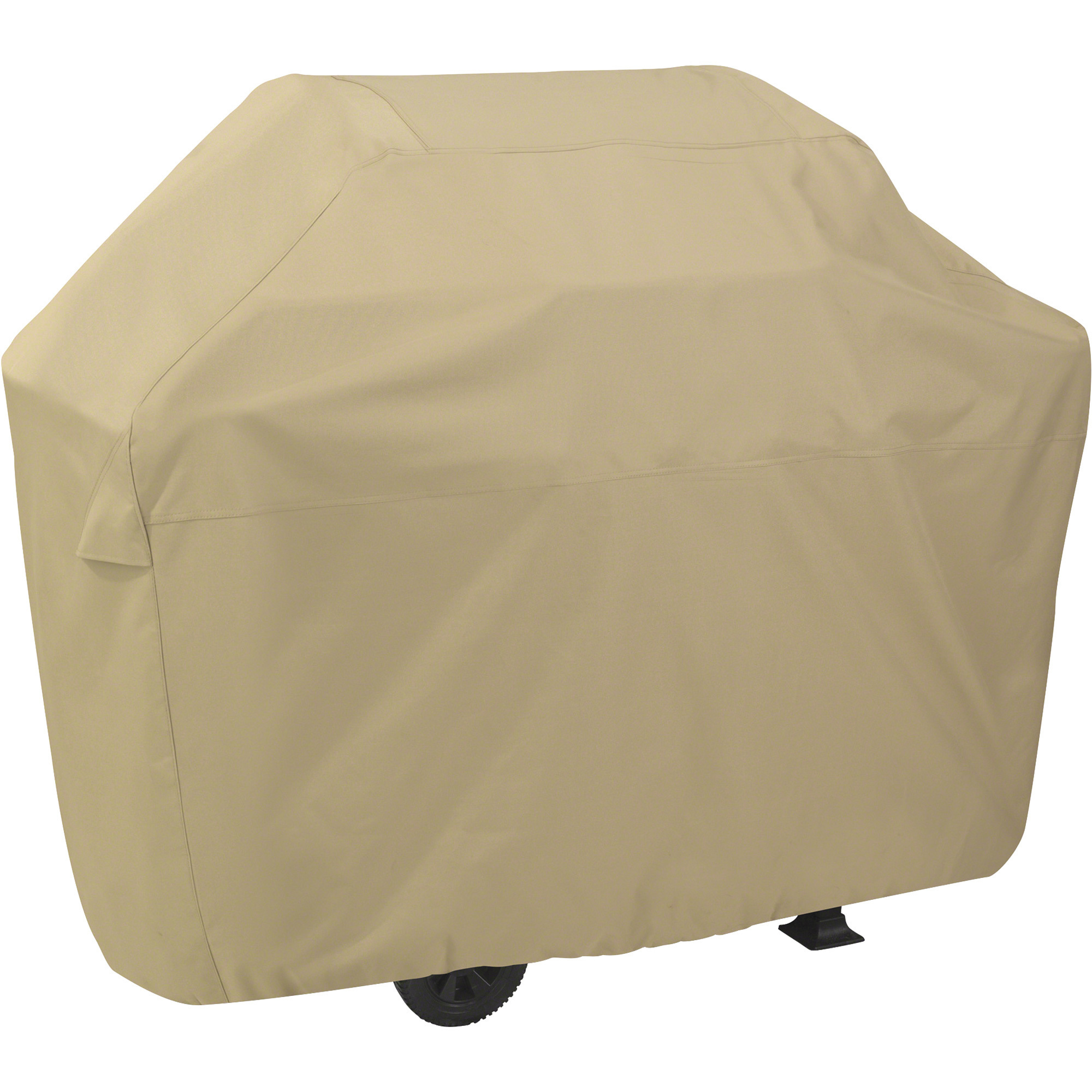 Classic Accessories Terrazzo Cart BBQ Cover, Large, Sand, 64Inch L x 24Inch D x 48Inch H, Model 53922