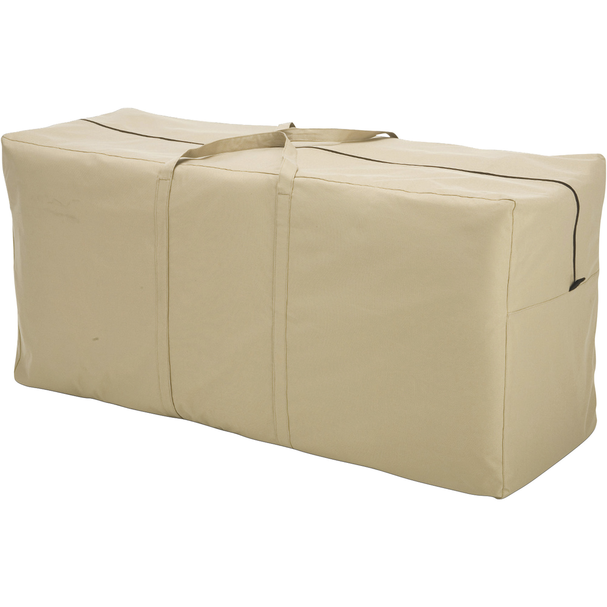 Classic Accessories Terrazzo Patio Cushion Cover/Storage Bag, Sand, 45 1/2Inch L x 13 3/4Inch W x 20Inch H, Model 58982