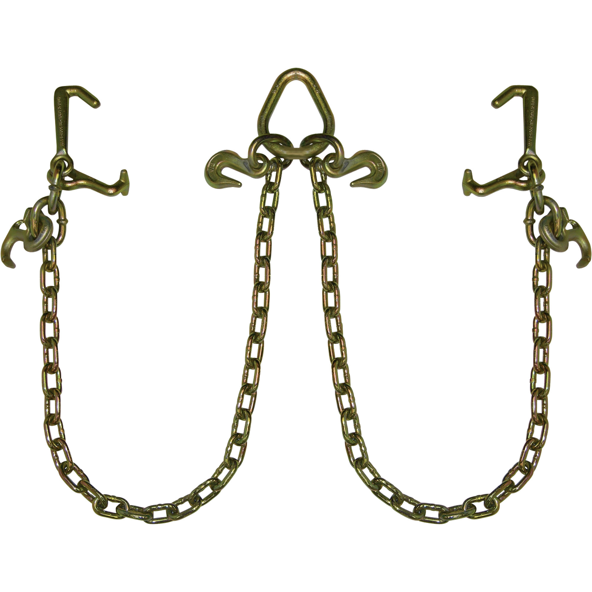 B/A Products V-Chain with Hooks â Mini J-, T- & R-Hooks; 6-ft. Legs, Model N711-8LU6