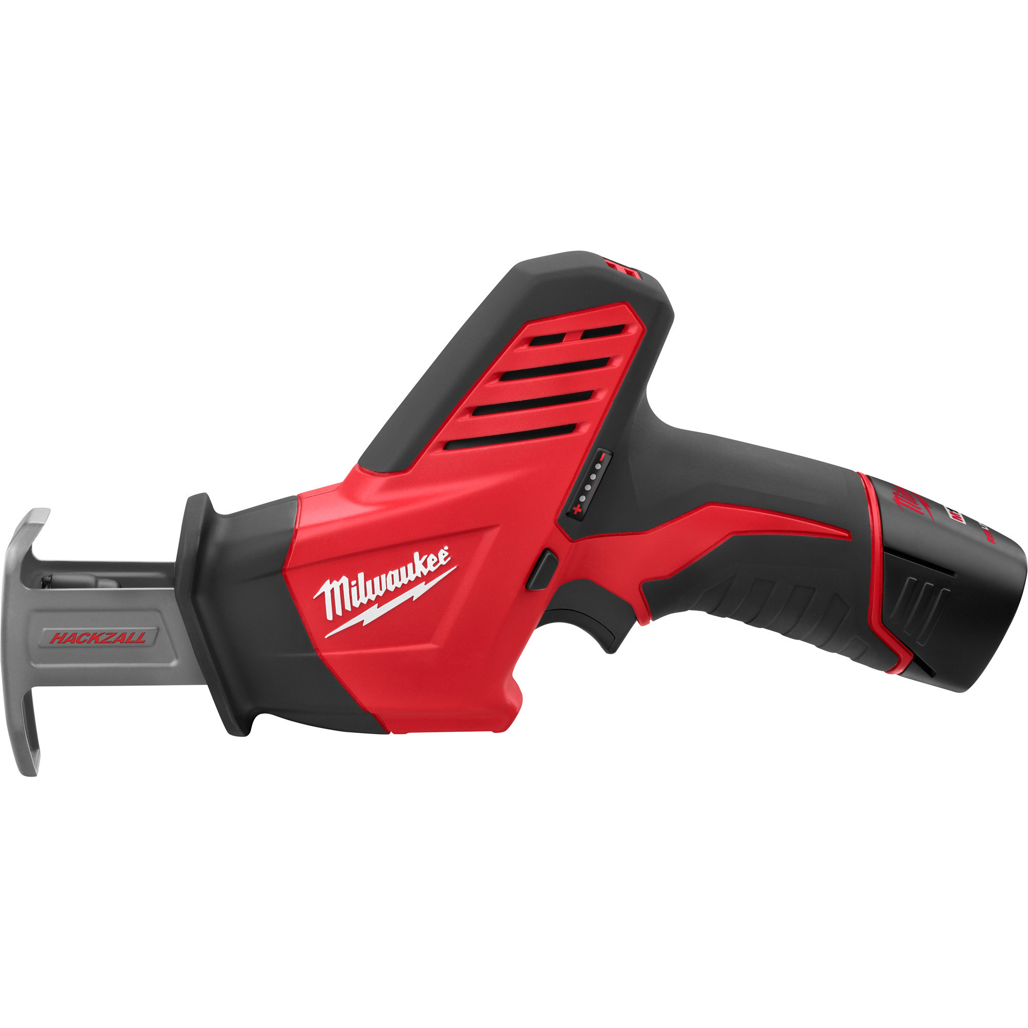 Milwaukee M12 12 Volt Hackzall Cordless Sawzall Reciprocating Saw Kit, Model 2420-21