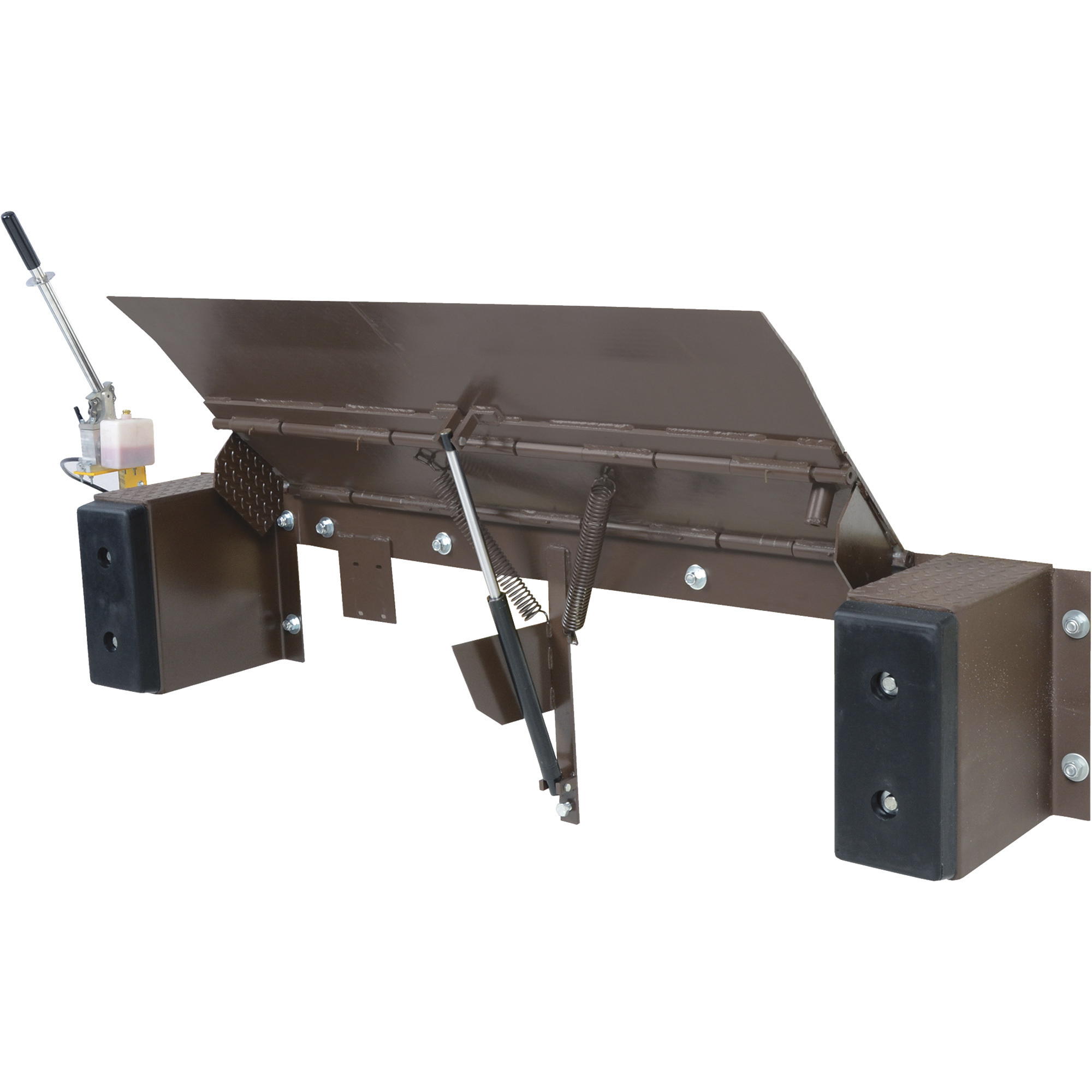 Vestil Hand Pump Hydraulic Dock Leveler, 72Inch W, 20,000-Lb. Capacity, Model PP-2072
