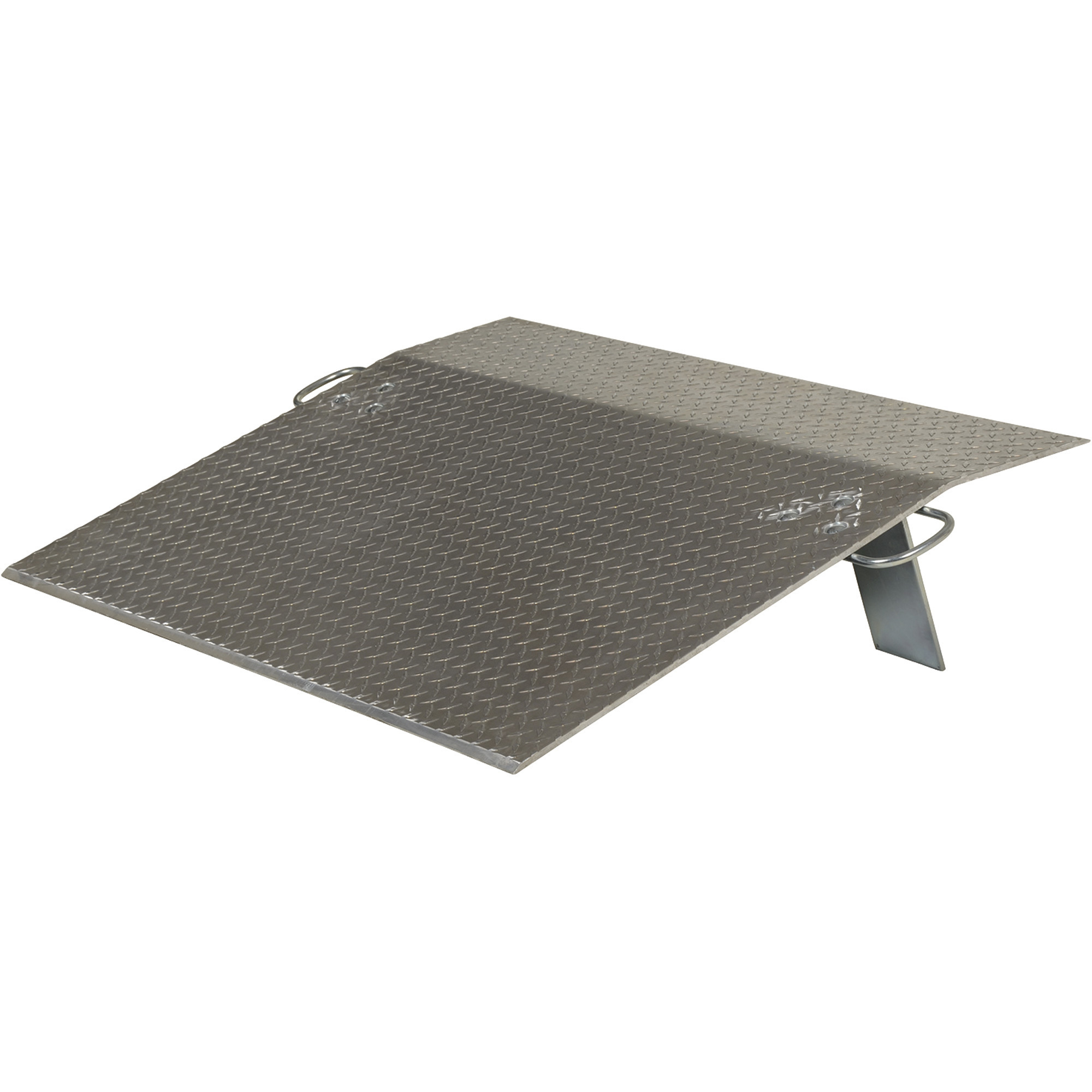 Aluminum Economizer Dockplate, 3,500-Lb. Capacity, 36in.L x 48in.W., Model# - Vestil E-4836