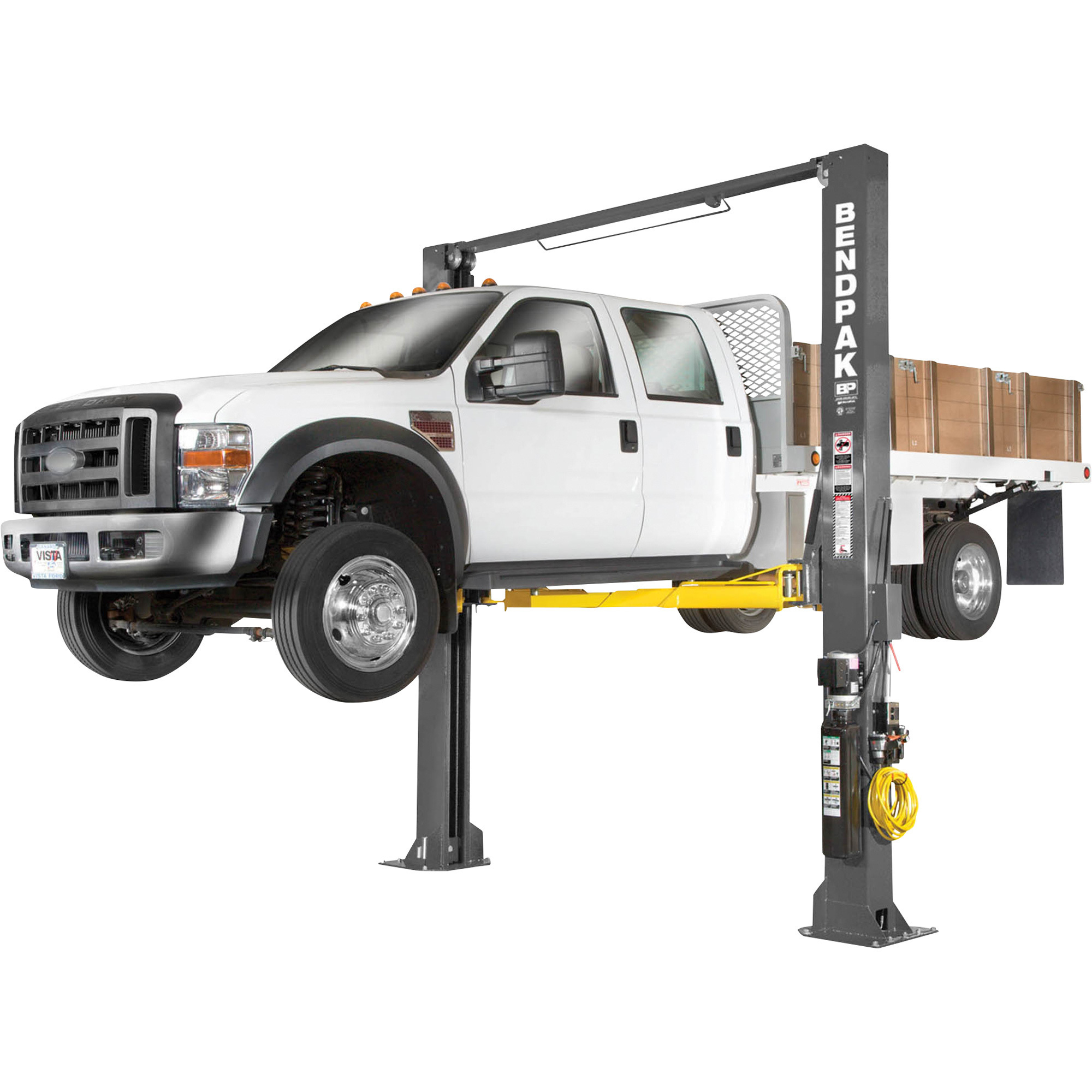 BendPak Floorplate 2-Post Truck and Car Lift, 12,000-Lb. Capacity, Model XPR-12FDL
