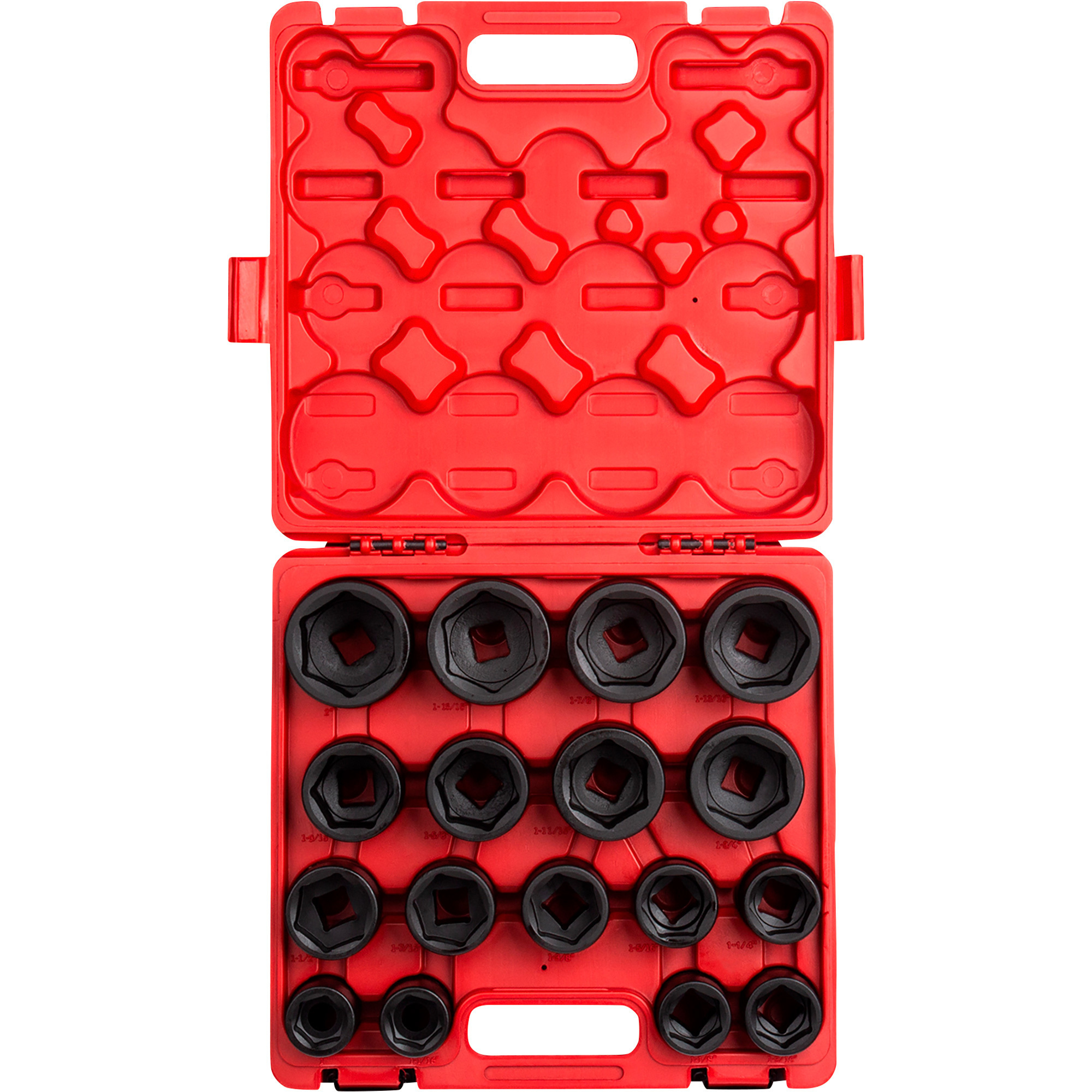 Sunex Tools JUMBO Impact Sockets, 17-Piece Set, 3/4Inch Drive, SAE, Model 4683