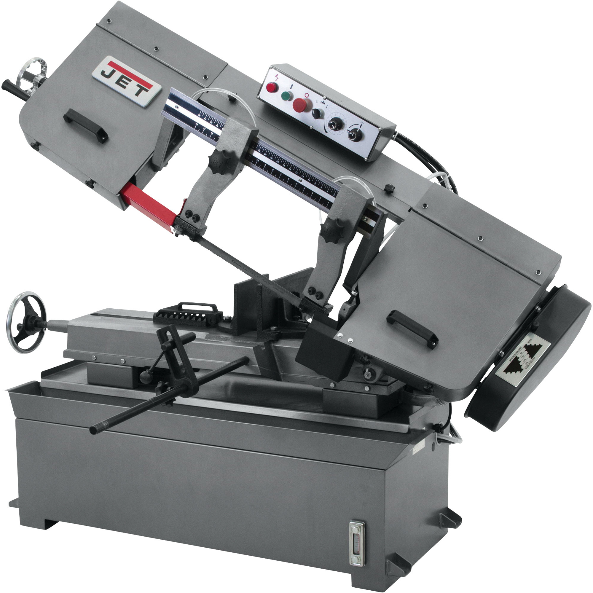 JET Horizontal Metal Cutting Band Saw, 10Inch x 18Inch, 2 HP, 230V, Model HBS-1018W