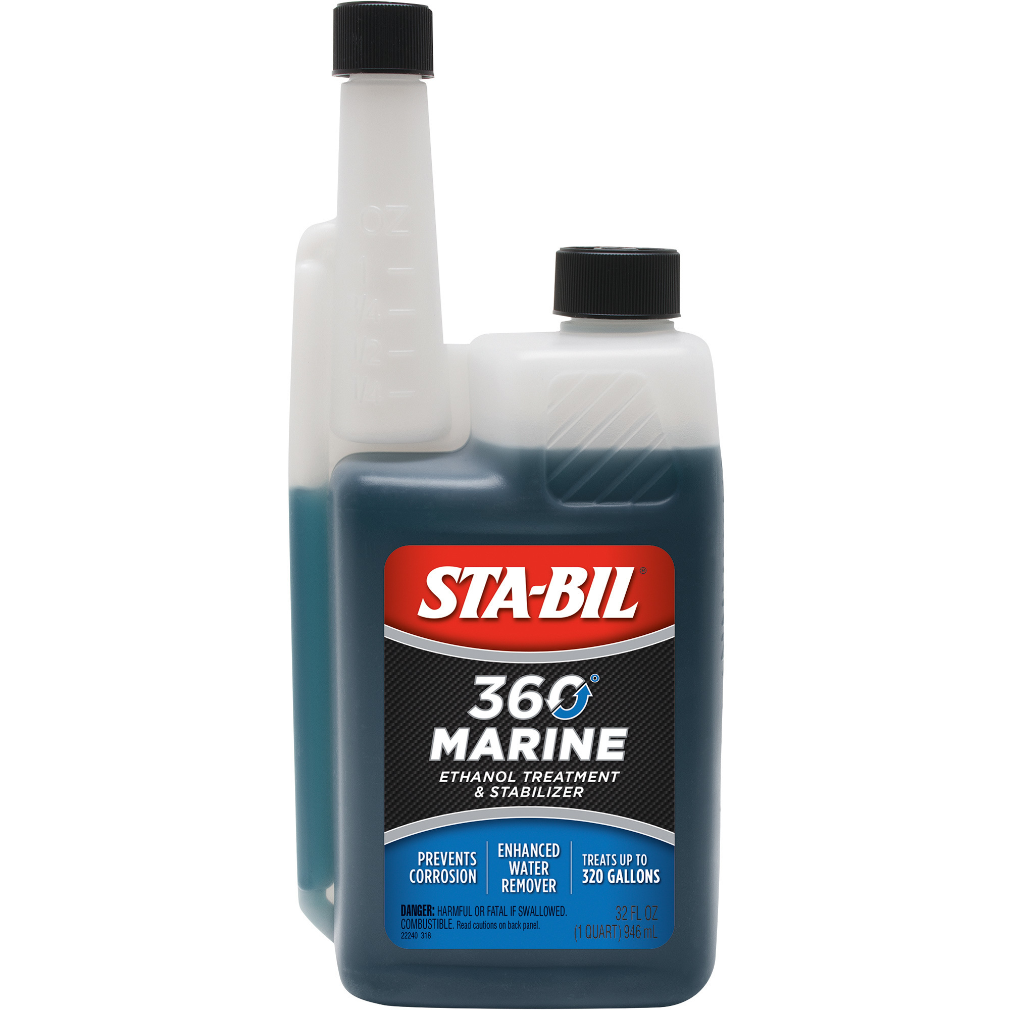 STA-BIL 360 Marine Ethanol Treatment and Stabilizer â 32-Oz. Bottle, Model STAB22240
