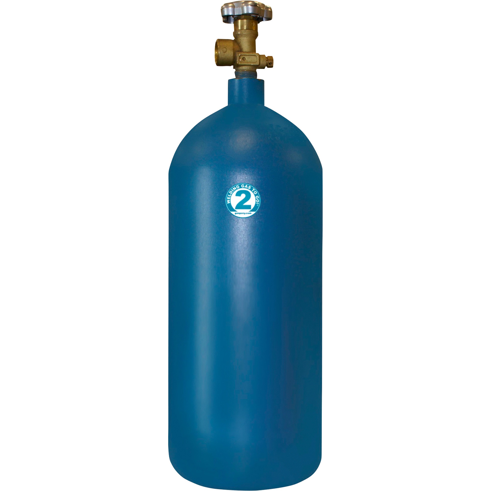 Thoroughbred Oxygen Gas Cylinder Fill or Exchange â Size #2, 40CF