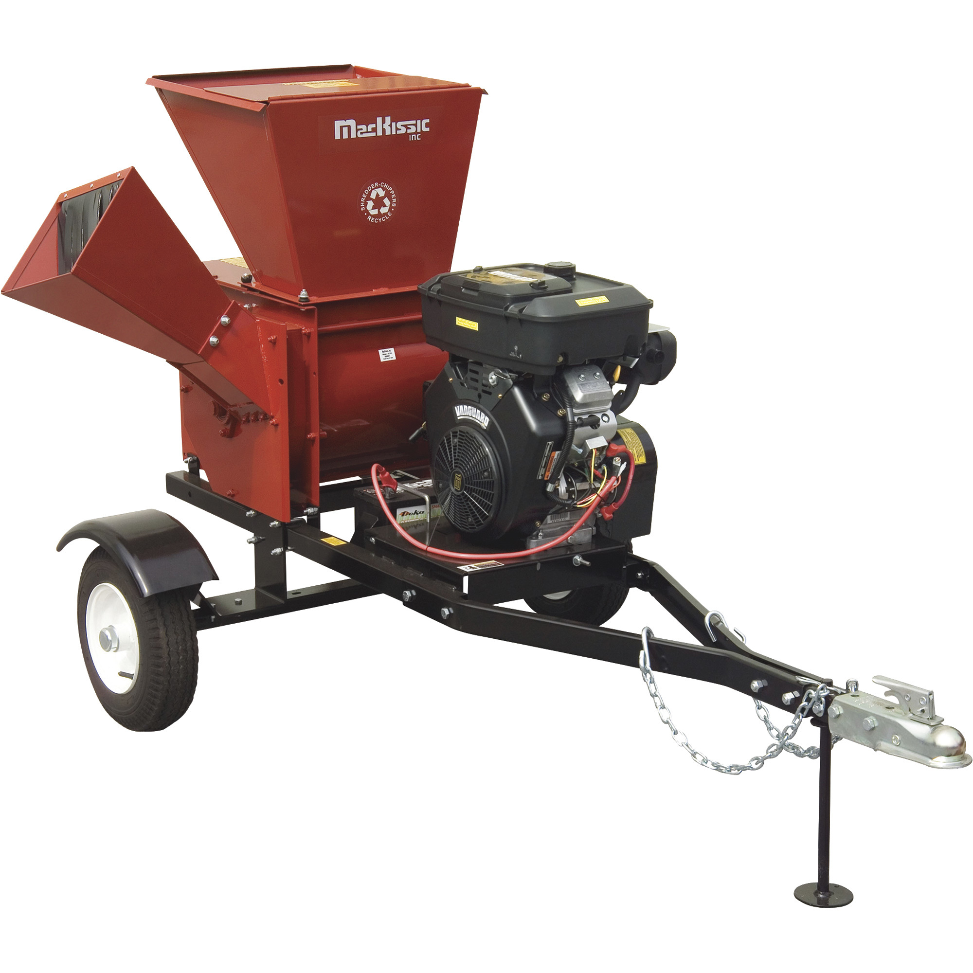 Merry Mac Highway-Towable Chipper/Shredder — Briggs & Stratton XR2100 Professional Series 13.5 Gross HP Engine, 4 1/2Inch Chipping Capacity, Model -  SC185EM