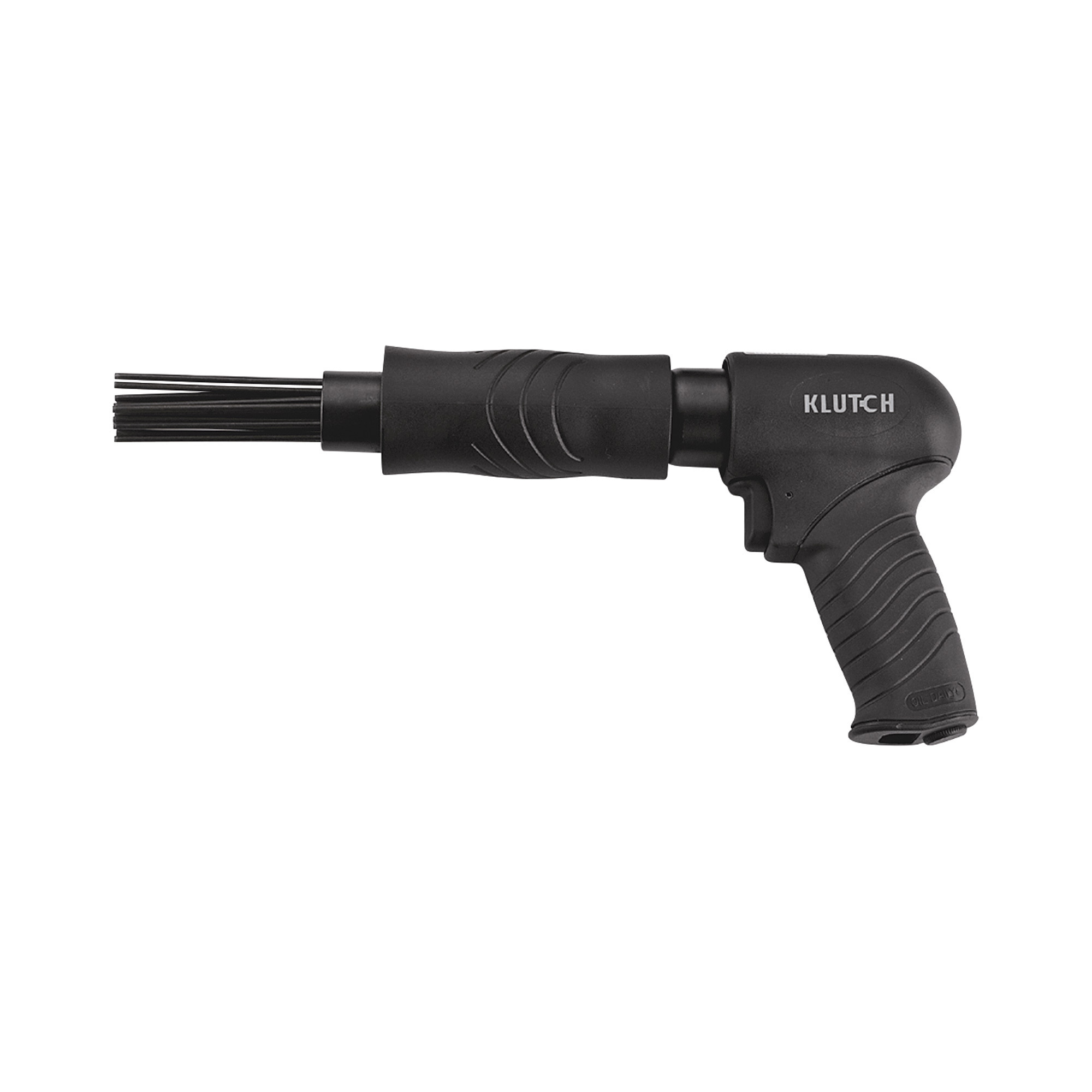 Klutch Composite Pistol-Grip Air Needle Scaler, 4000 BPM, 11 CFM