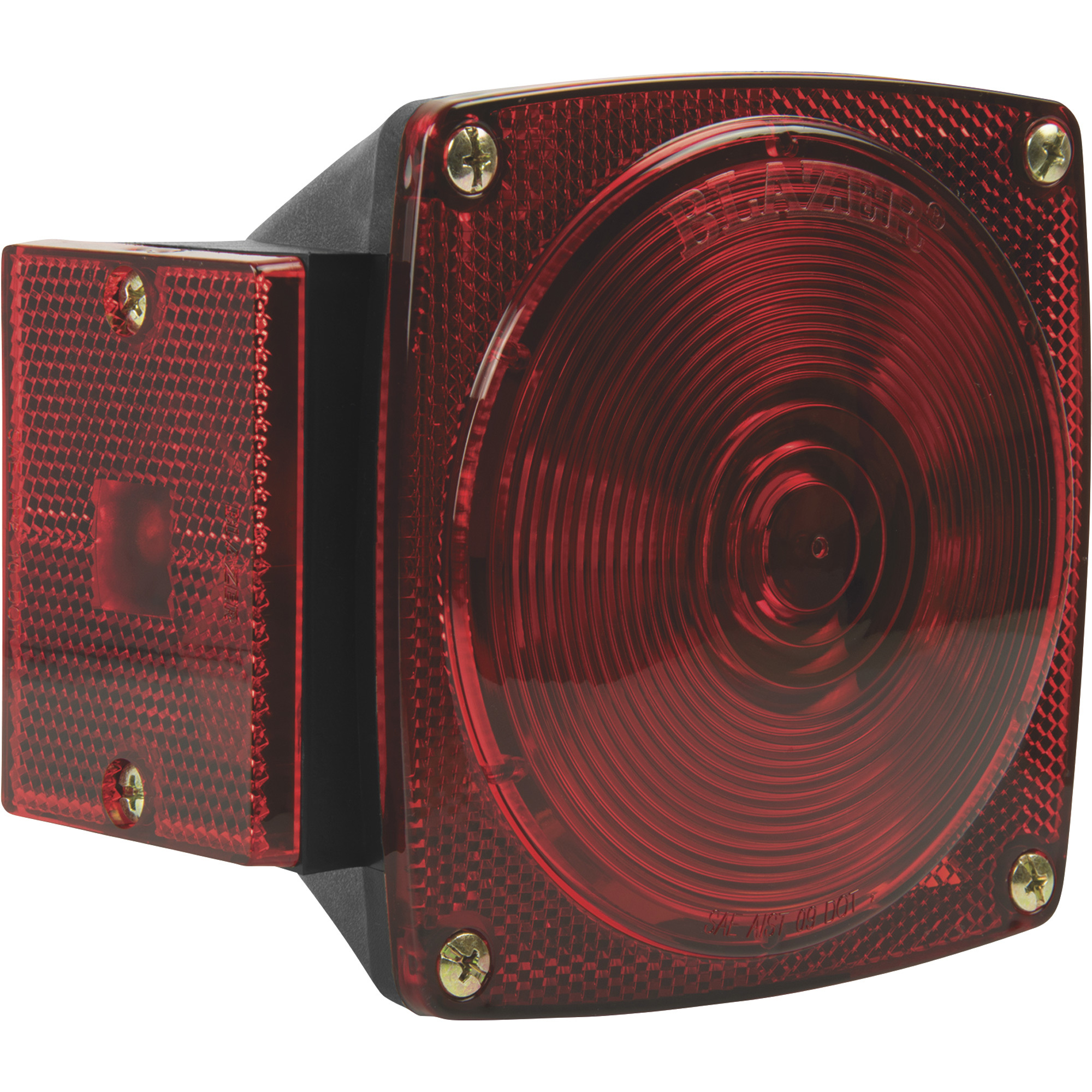 Hopkins Towing Solutions Incandescent Stop, Turn and Tail Trailer Light â 4 9/16Inch x 4 9/16Inch, Left Hand Side, Model B83