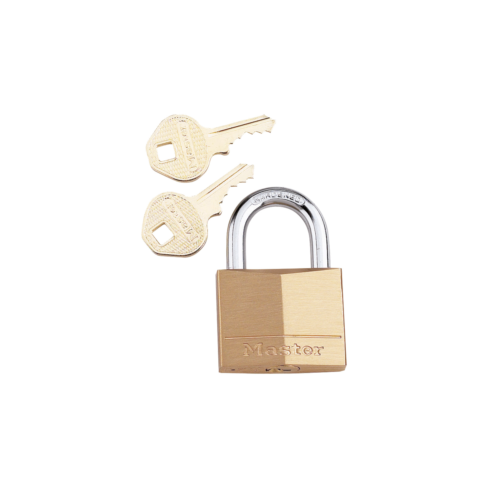 Master Lock 1 9/16Inch Solid Brass Padlock â Model 140D