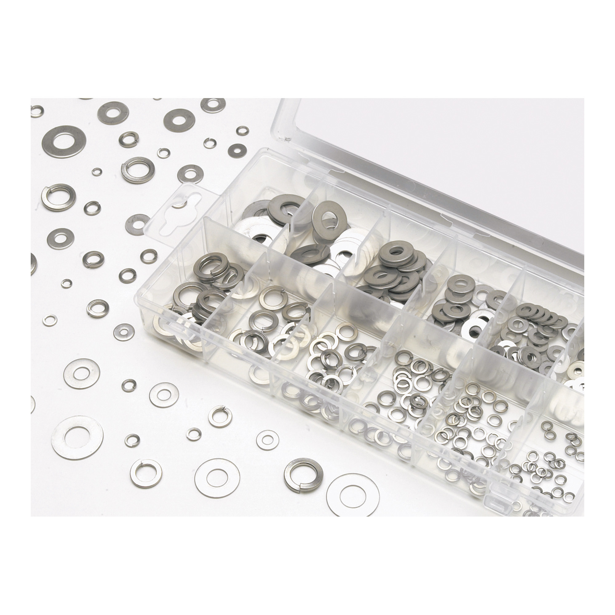 UST Lock & Flat Washers, 350-Piece Set, Model W5216