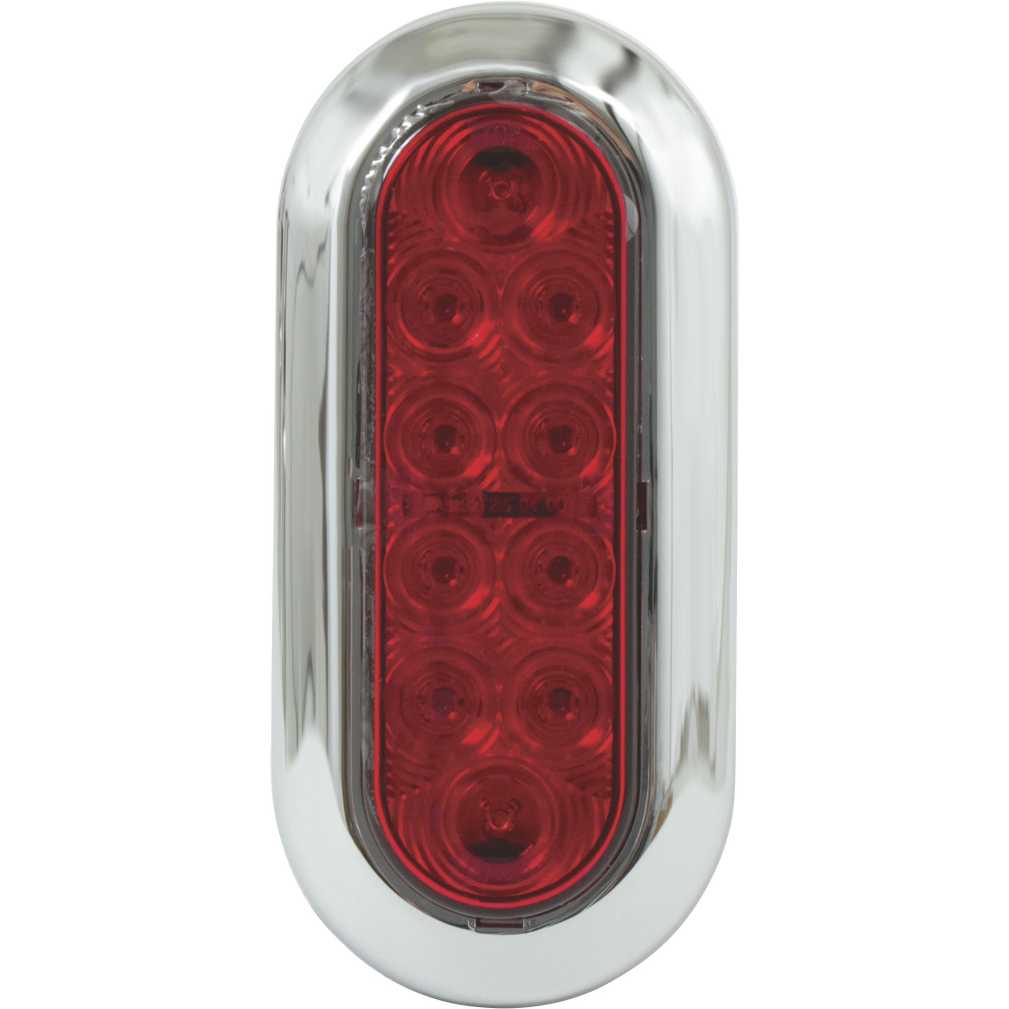 Hopkins Towing Solutions 6Inch LED Oval Stop/Tail/Turn Light â Red, Model C563RTM