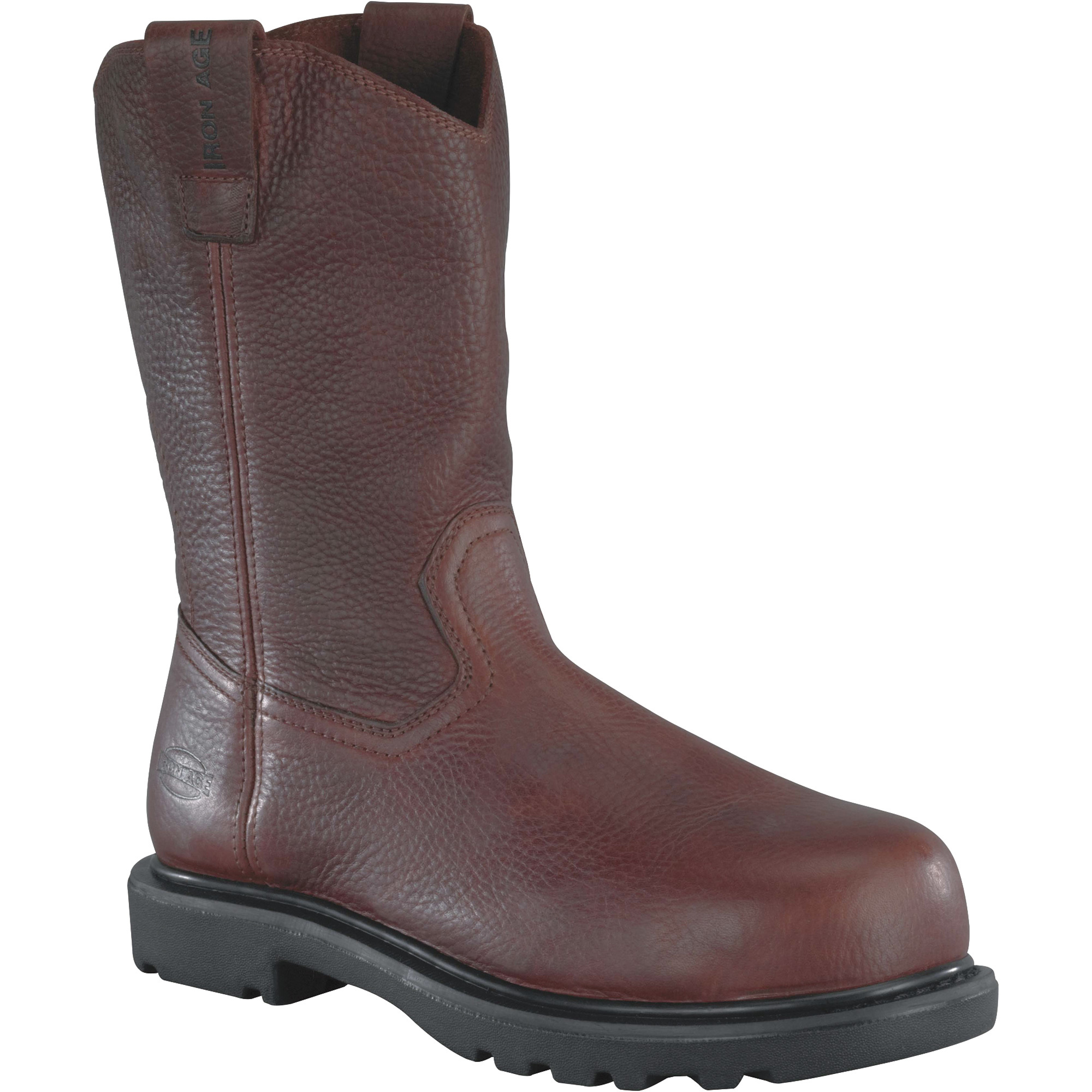 Iron Age Men's 11Inch Wellington Composite EH Boot - Brown, Size 11 Wide, Model IA0194