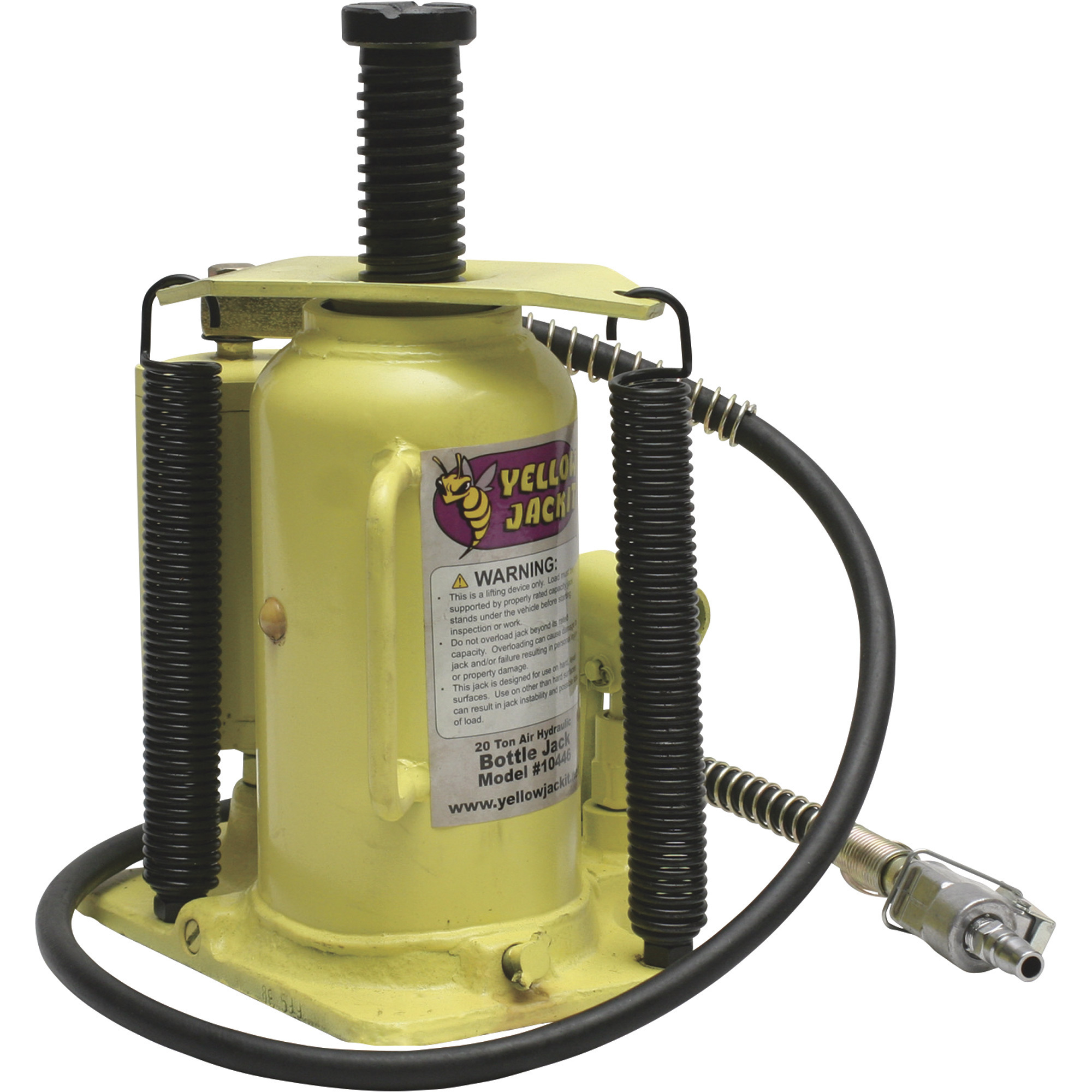 Esco 20-Ton Air/Hydraulic Bottle Jack â Model 10446