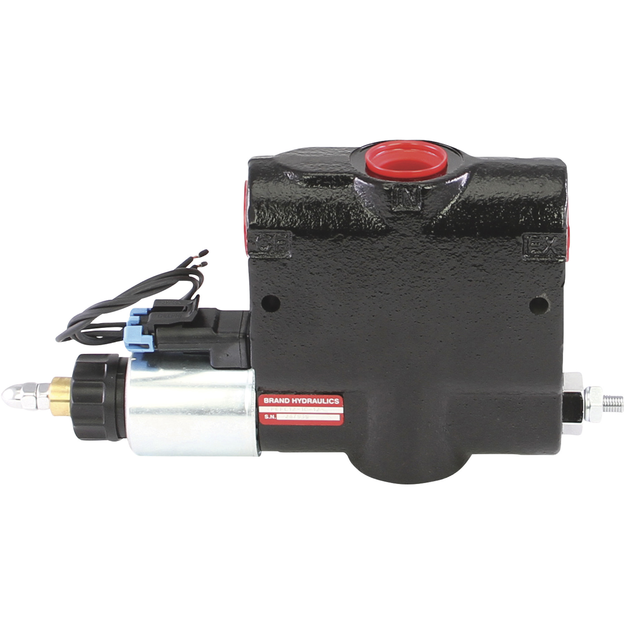 Brand Hydraulics Electronically Adjustable Flow Control Valve â 0â20 GPM, 3,000 PSI, Model PEFC12-20-12