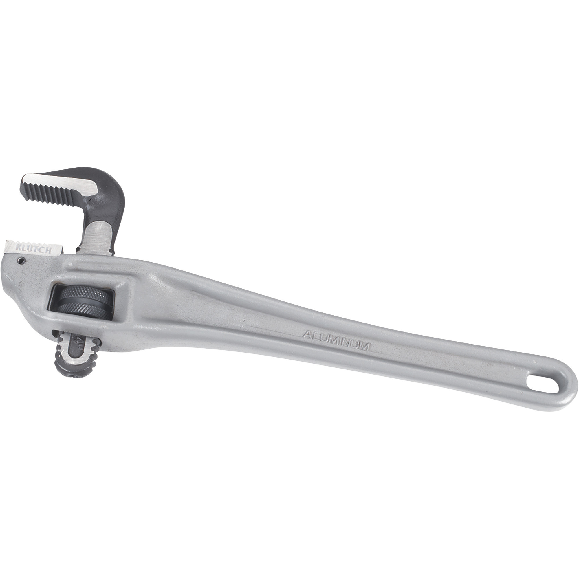 Klutch Aluminum Pipe Wrench, 24Inch