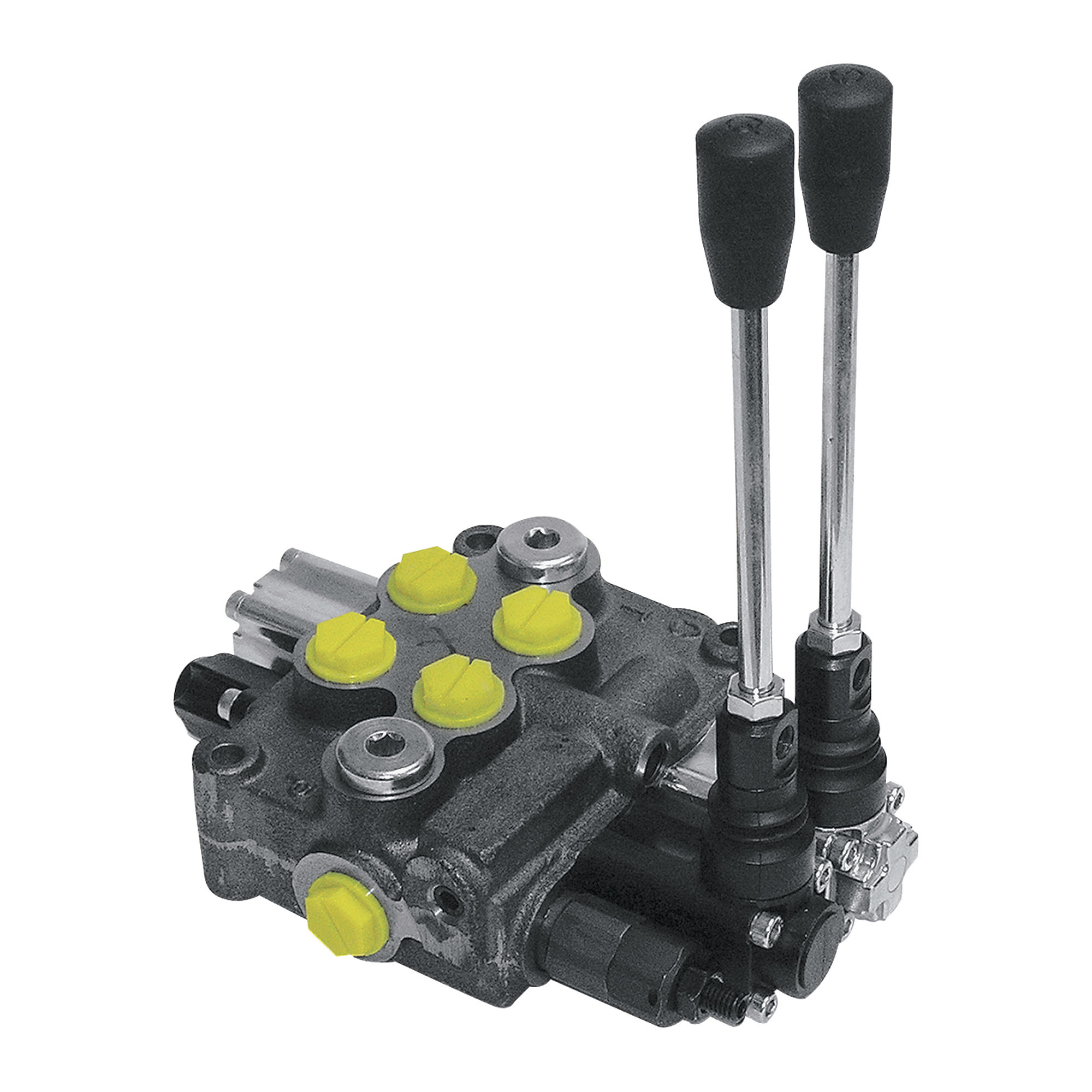 Prince Hydraulic Control Valve â 8 GPM, 2-Spool, Model MB21BB5C1