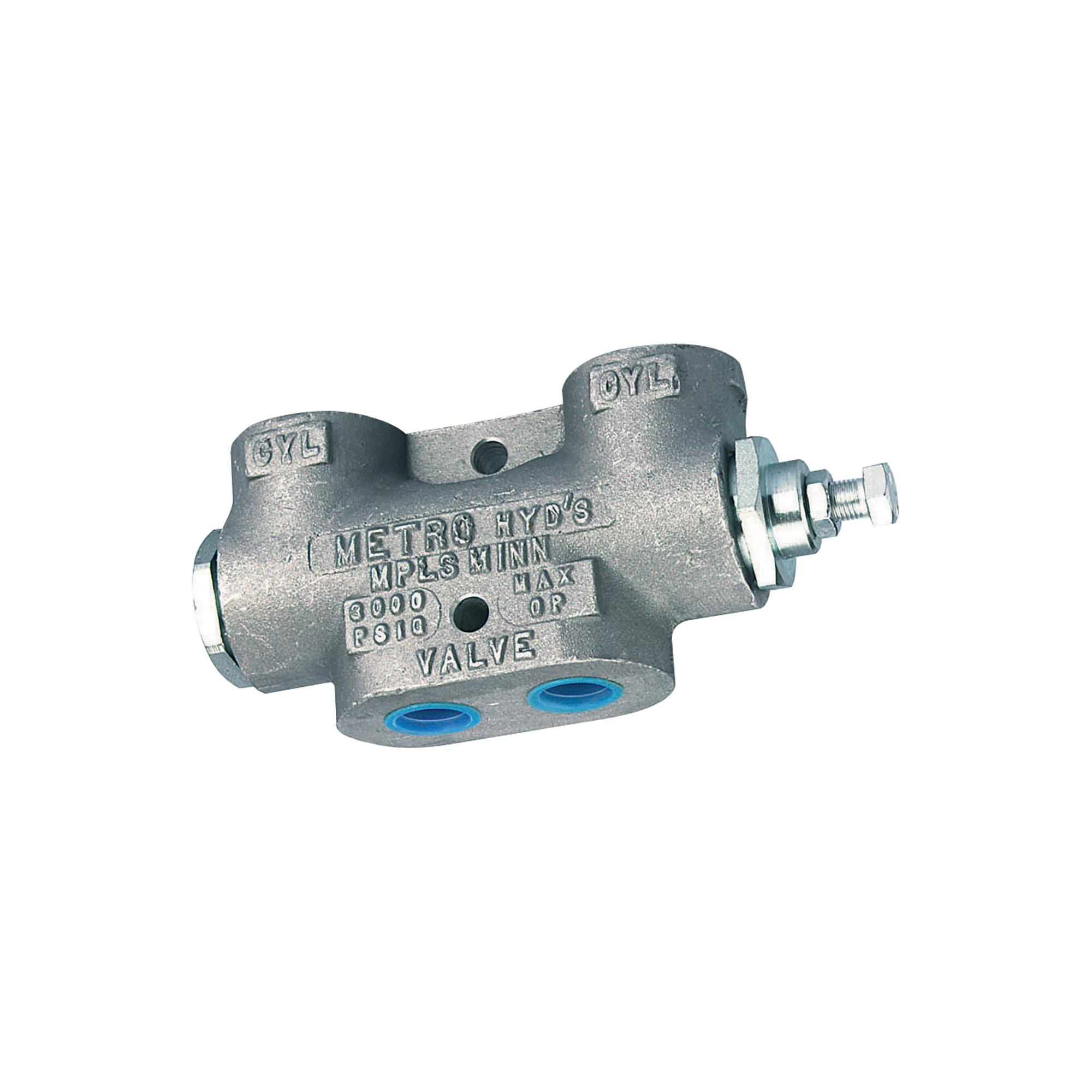 Metro Machine Lock Valve-4 Port, Model 408-04