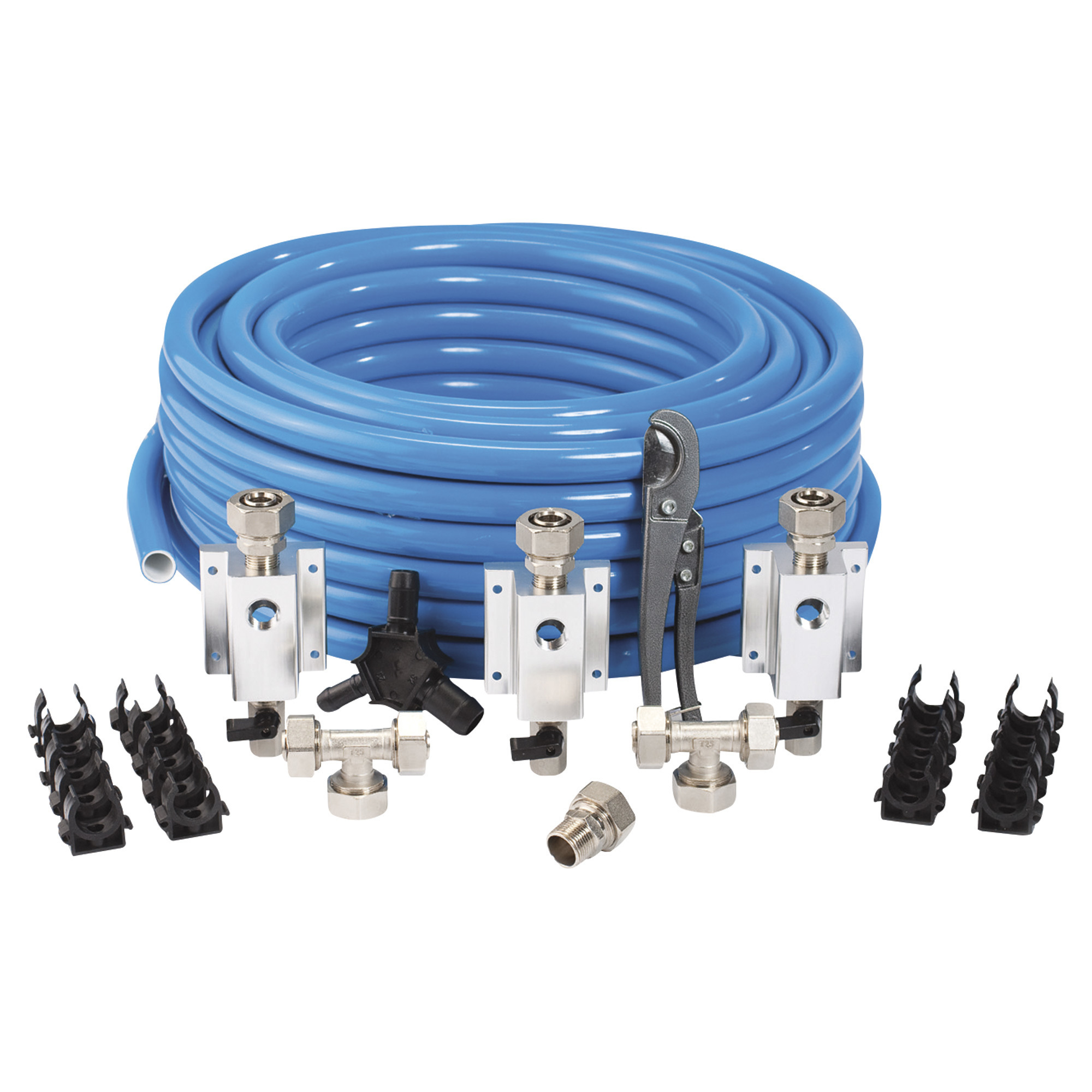 RapidAir MaxLine 3/4Inch 100ft. Master Kit Compressed Air Piping System, Model M7500
