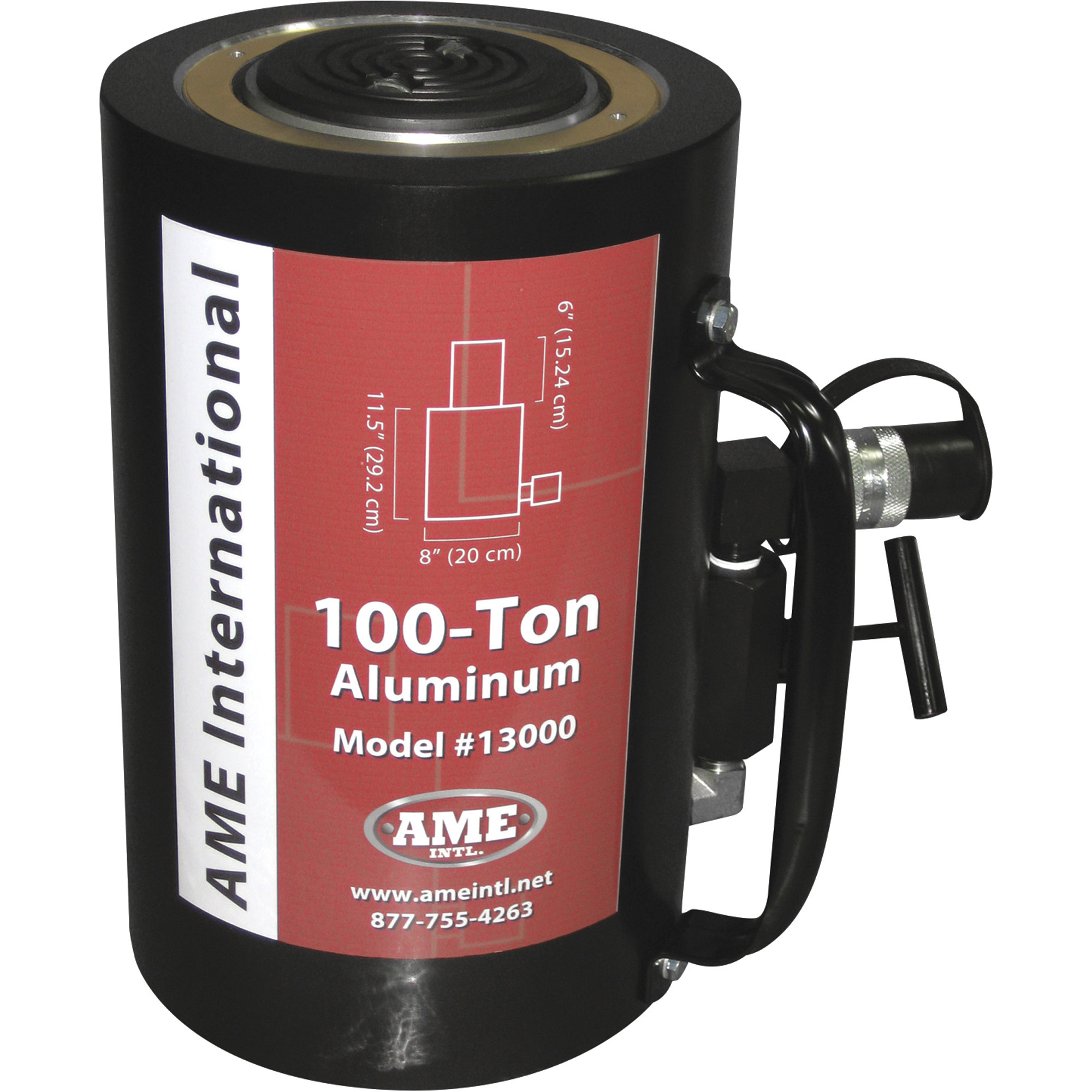 Ame International Blackjack 100-Ton Aluminum Jack âModel 13000