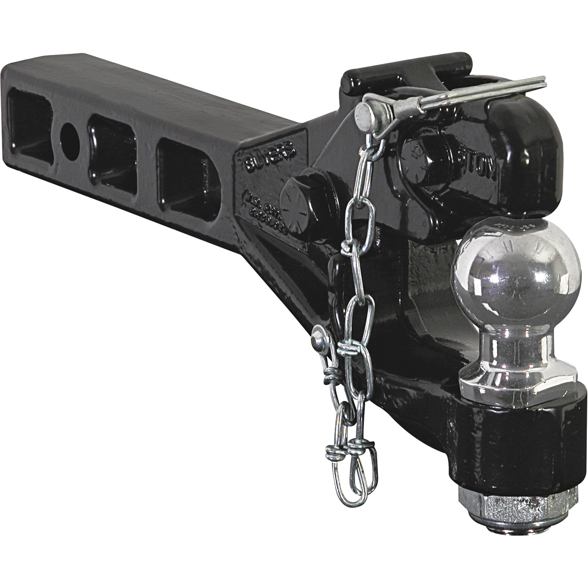 Ultra-Tow Dual-Purpose Pintle Hitch, 5-Ton Capacity, 2-5/16Inch Ball