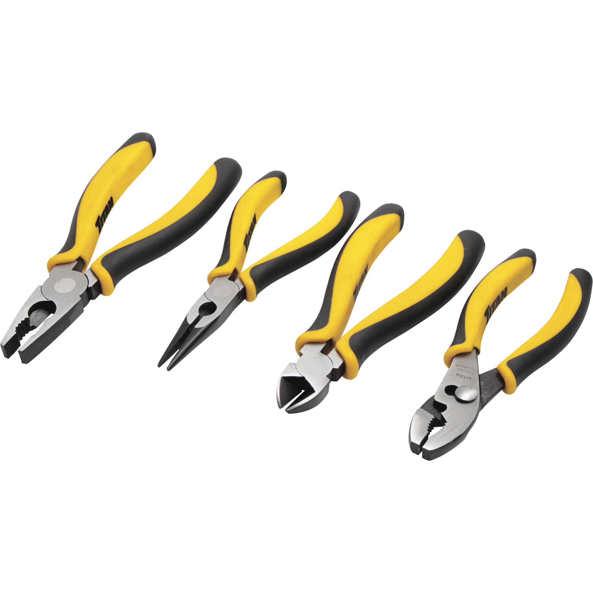 Titan Pliers, 4-Piece Set