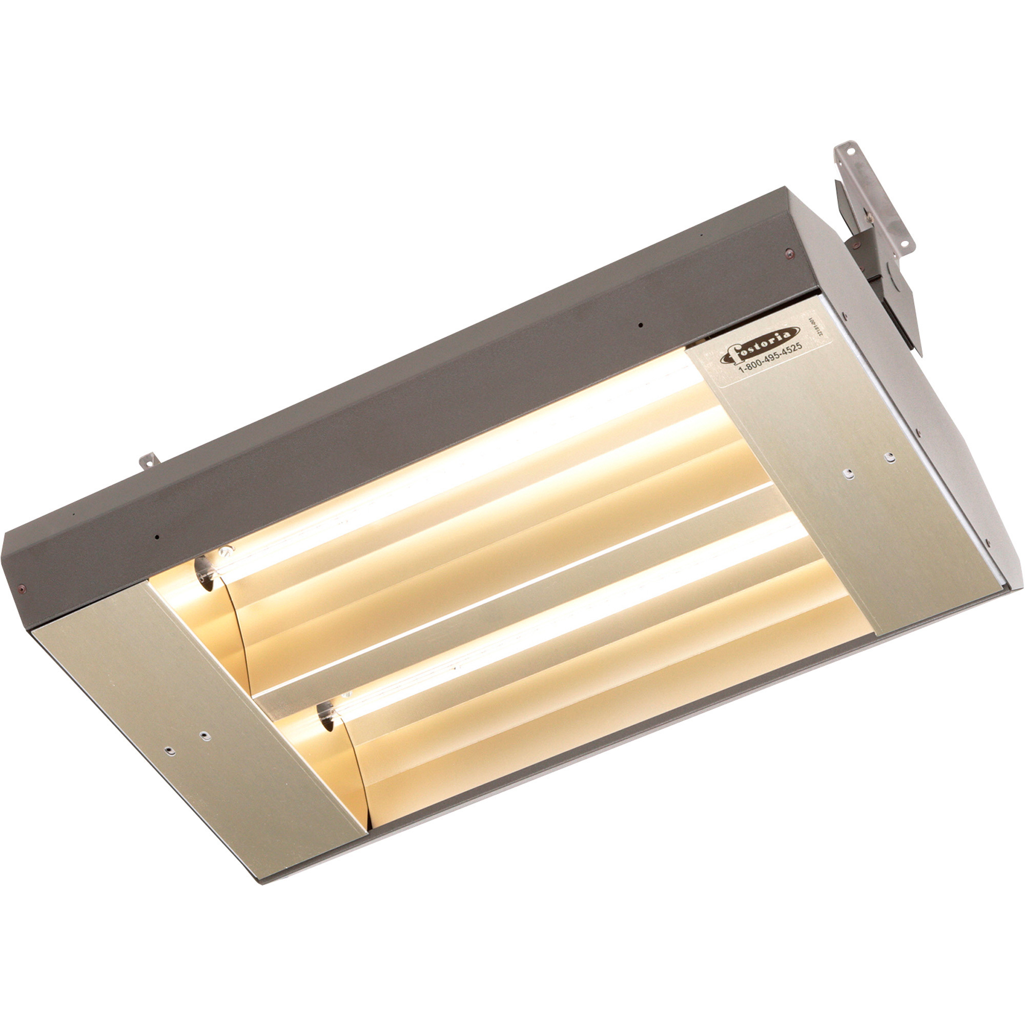 TH Series Mul-T-Mount Electric Quartz Infrared Heater, 10,922 BTU, 240 Volts, Galvanized Steel, Model# - TPI 222-60-TH-240V