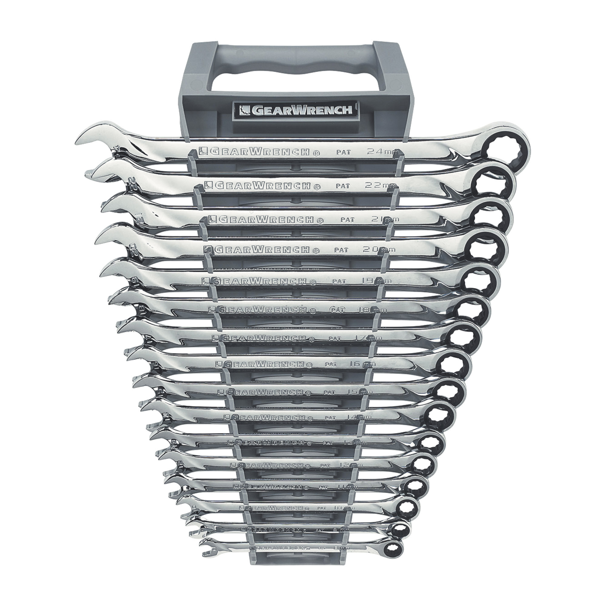 Extra-Long Gearwrenches â 16-Piece Metric Set, Model 85099