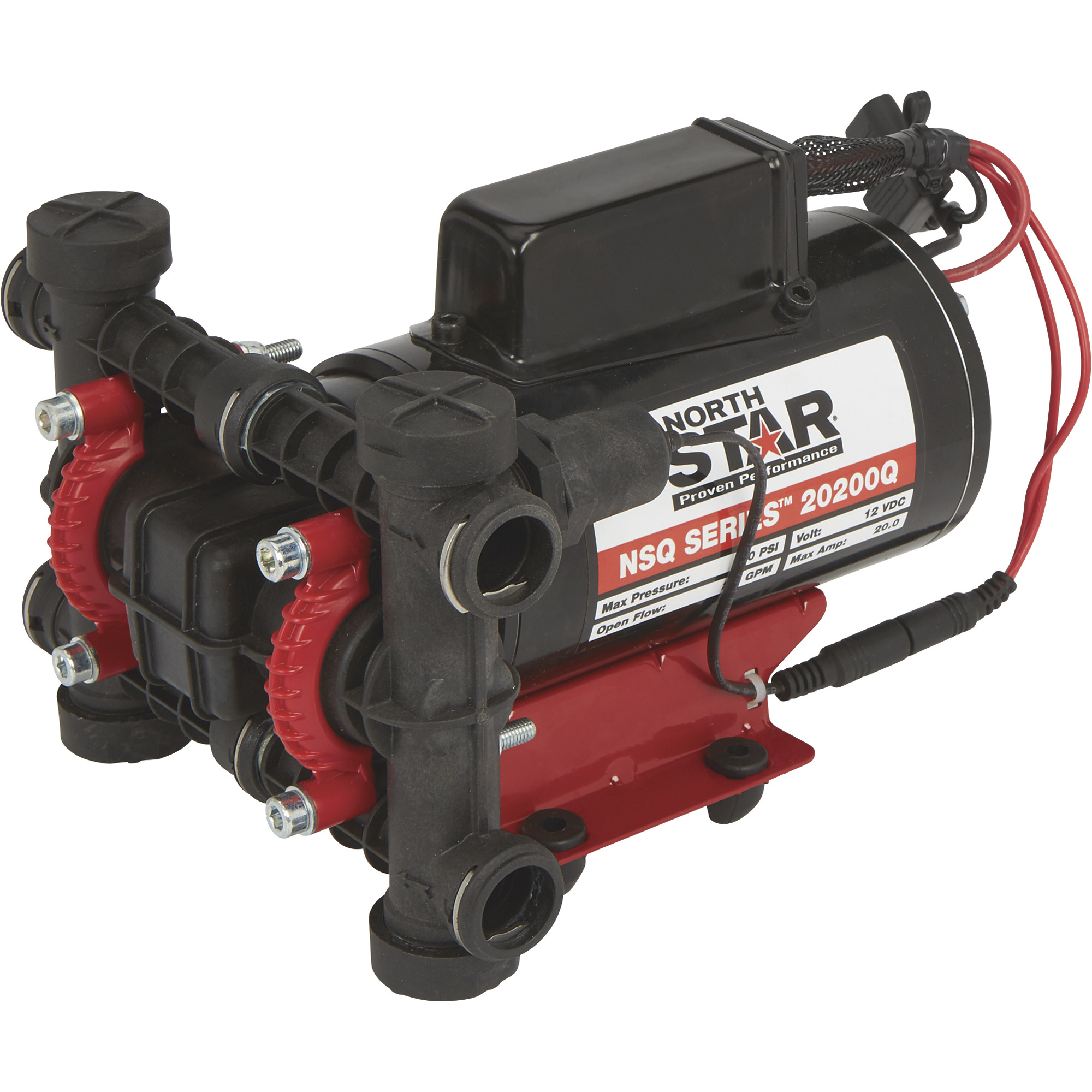NorthStar NSQ Series On-Demand Plunger Sprayer Pump with Quick-Connect Ports â 2 GPM, 12 Volt, 200 PSI