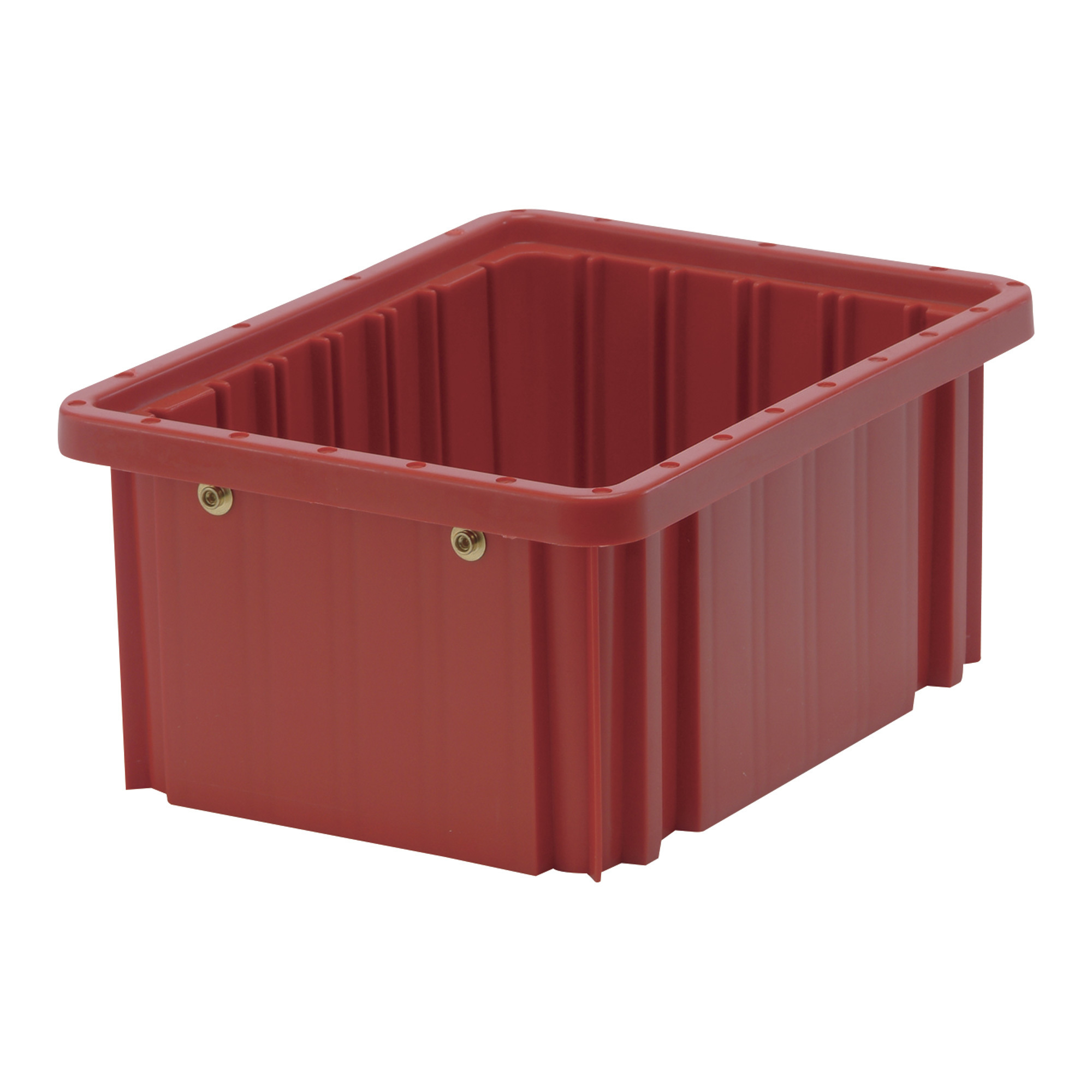 Quantum Storage Dividable Grid Container, 20-Pack, 10 7/8Inch L x 8 1/4Inch W x 5Inch H, Red, Model DG91050RD