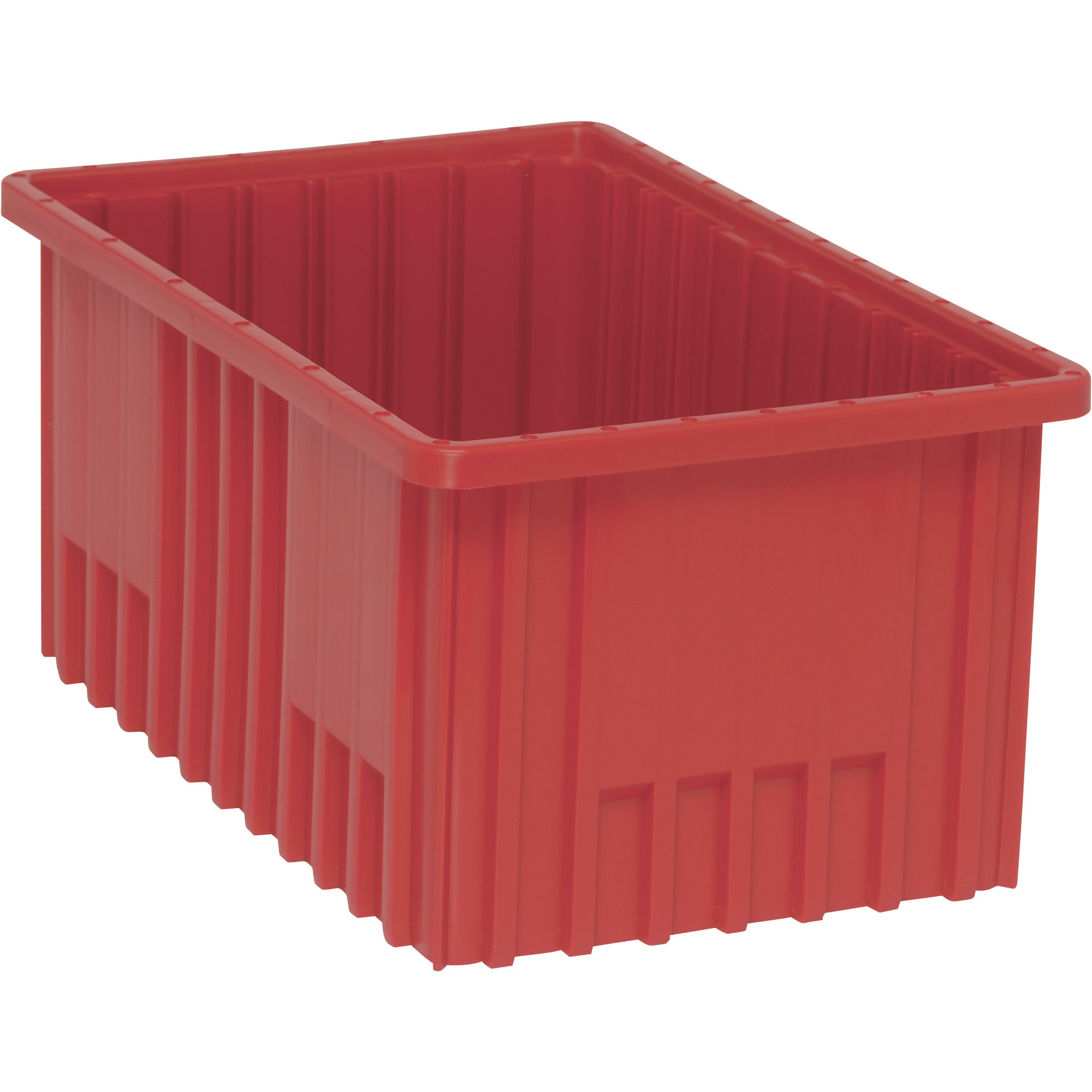 Storage Dividable Grid Container — 8-Pack, 16 1/2Inch L x 10 7/8Inch W x 8Inch H, Red, Model - Quantum DG92080RD