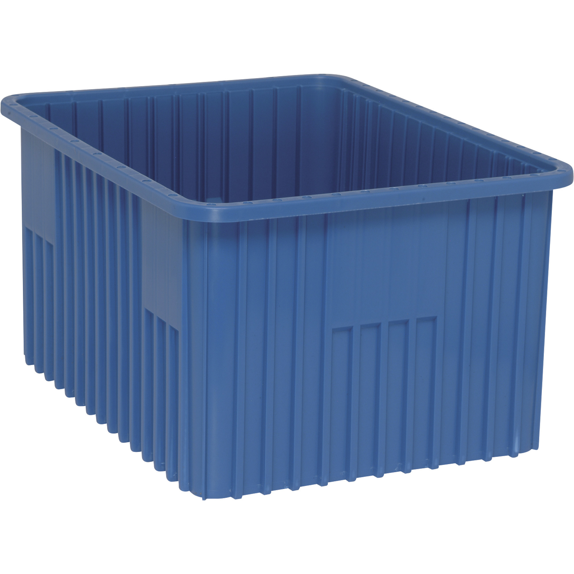 Quantum Storage Dividable Grid Container, 3-Pack, 22 1/2Inch L x 17 1/2Inch W x 12Inch H, Blue, Model DG93120BL