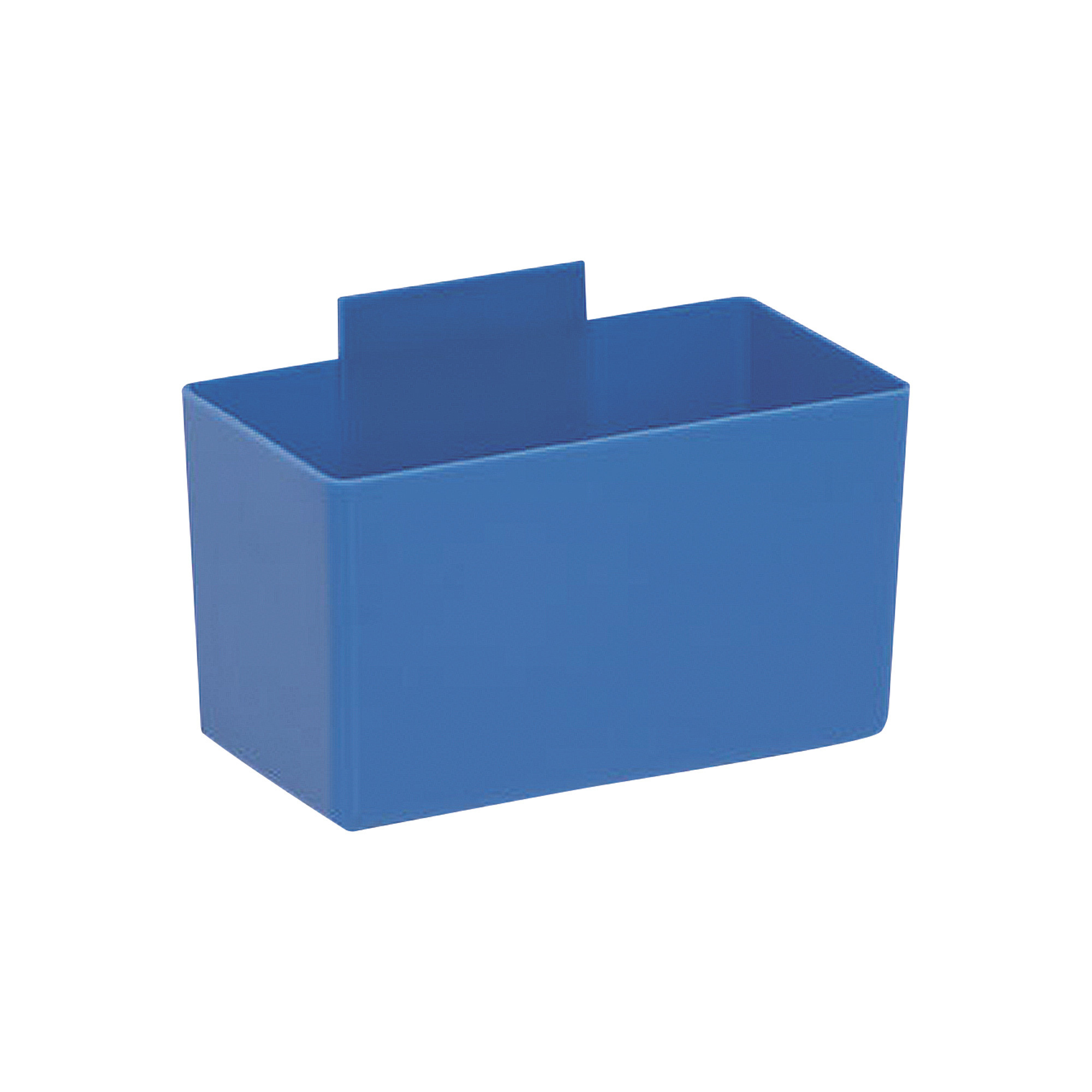 Quantum Storage Bin Cup, 5 1/8Inch x 2 3/4Inch x 3Inch Size, Blue, Model QBC112BLCS