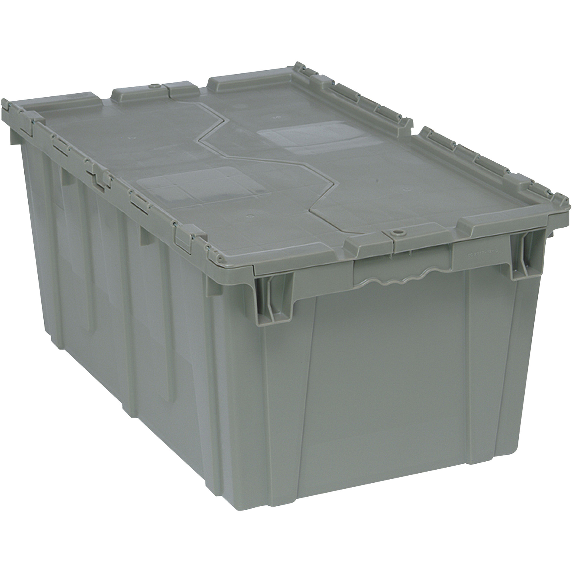 Quantum Storage Heavy Duty Attached Top Container, 27Inch x 17 3/4Inch x 12 1/2Inch Size, Model RQDC2717-12