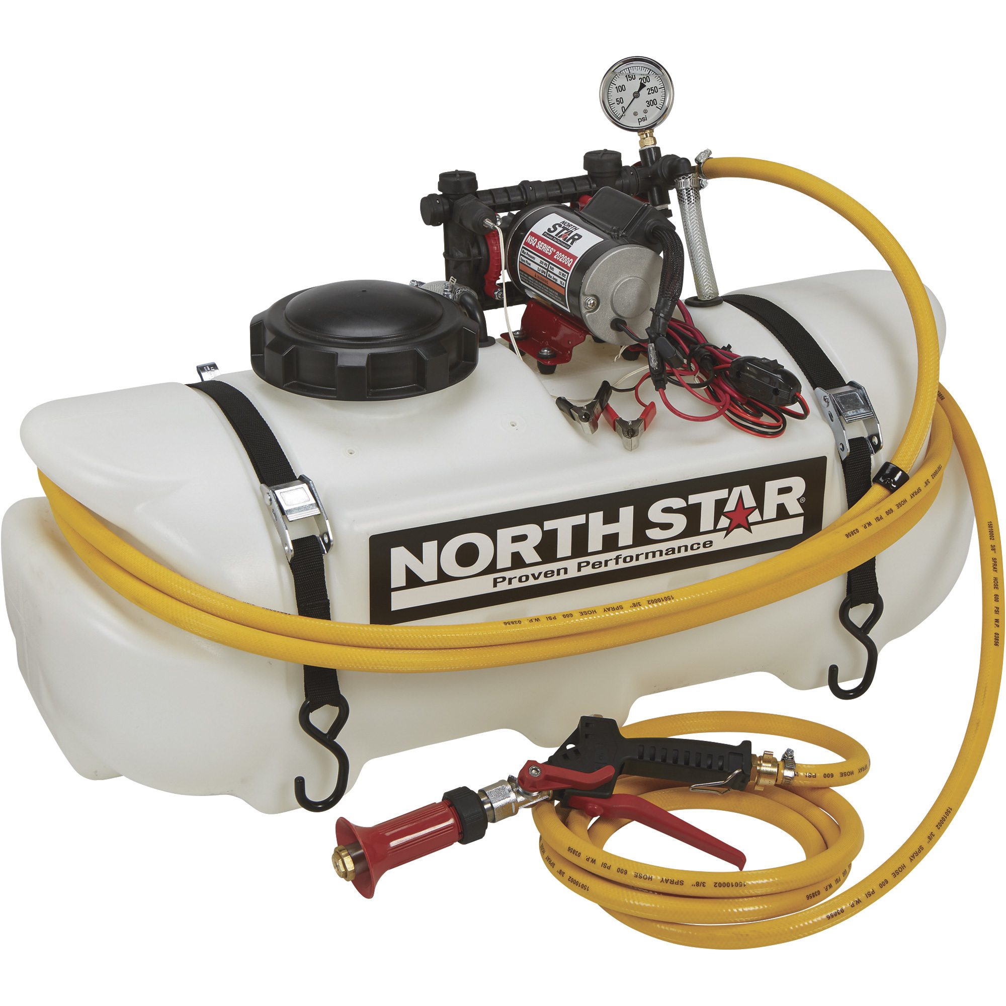 NorthStar 16-Gallon, 2 GPM High-Pressure ATV Spot Sprayer â 12 Volt