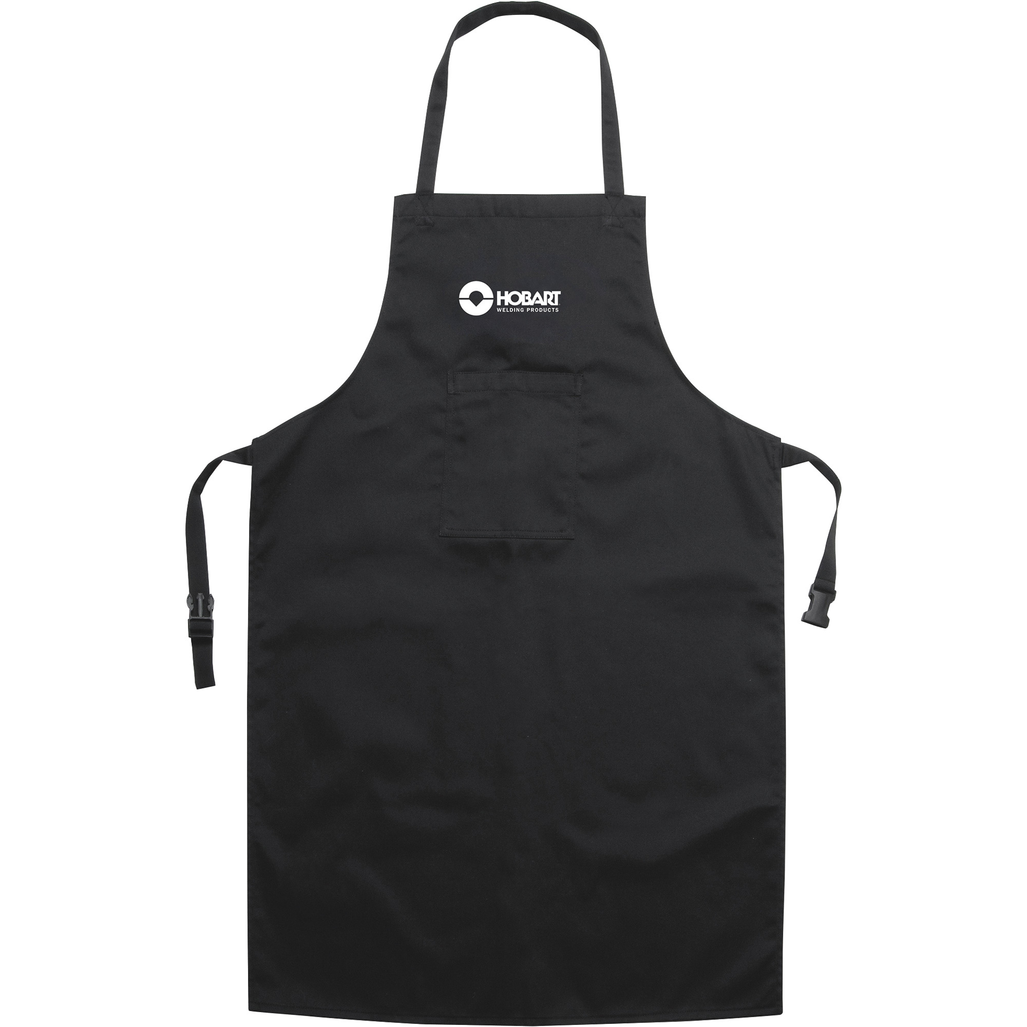 Hobart Welding Apron â Flame-Retardant Cotton, Black, One size fits most, Model 770686