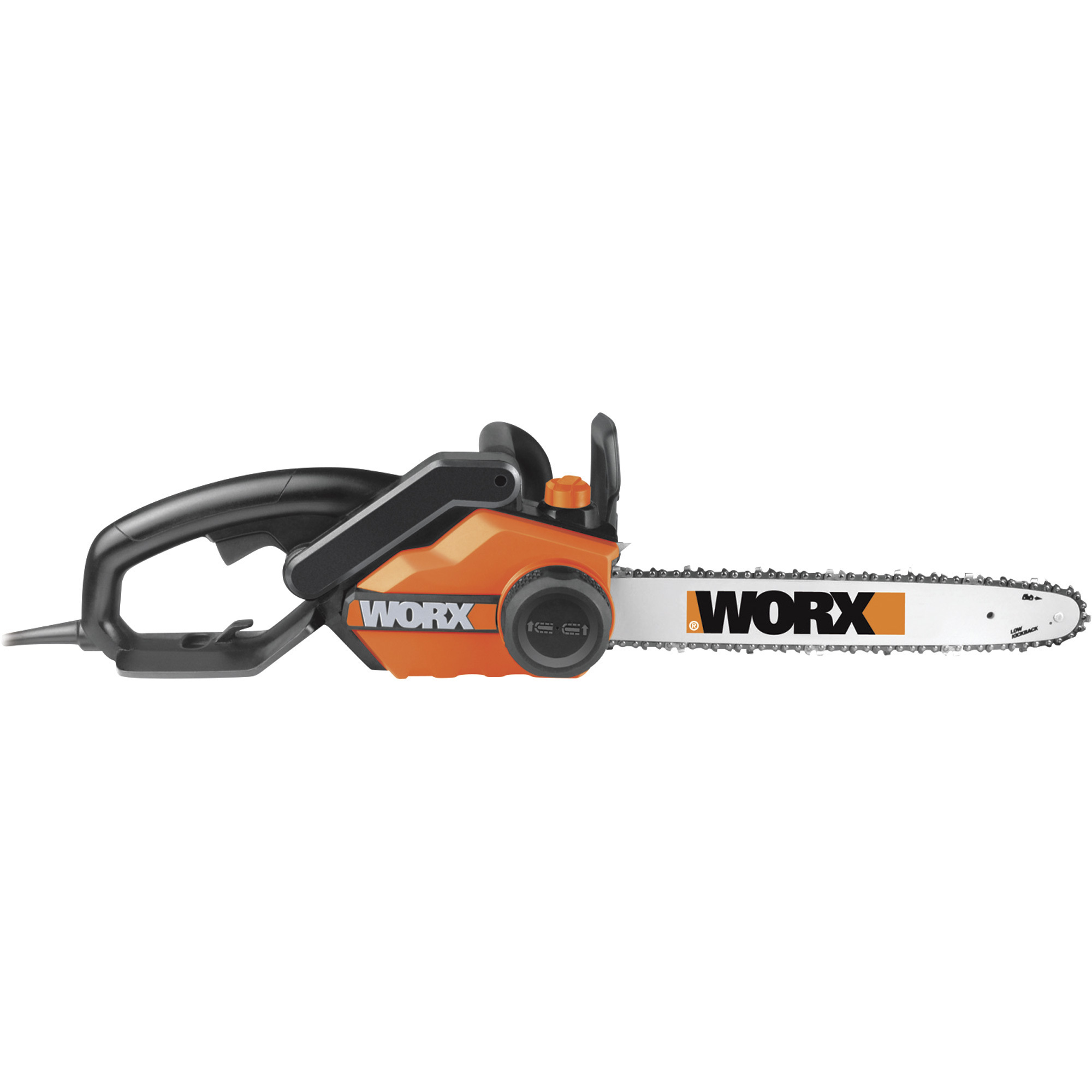 Worx 16 in. 15 amp Chainsaw Tool-free Tensioning and Chain Brake -  WG303.1